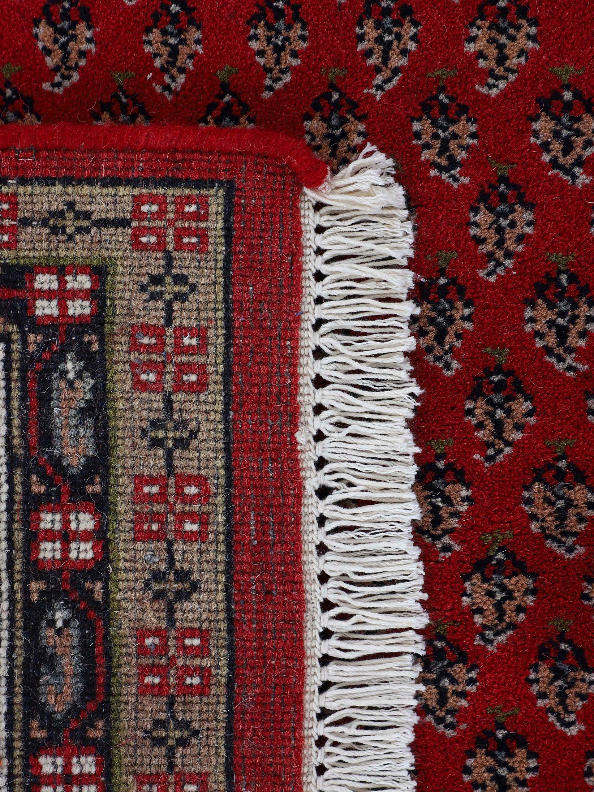 Woven Arts Orientteppich »Orientteppich Mir«, rechteckig, 15 mm Höhe, handgeknüpft, Wohnzimmer, reine Wolle