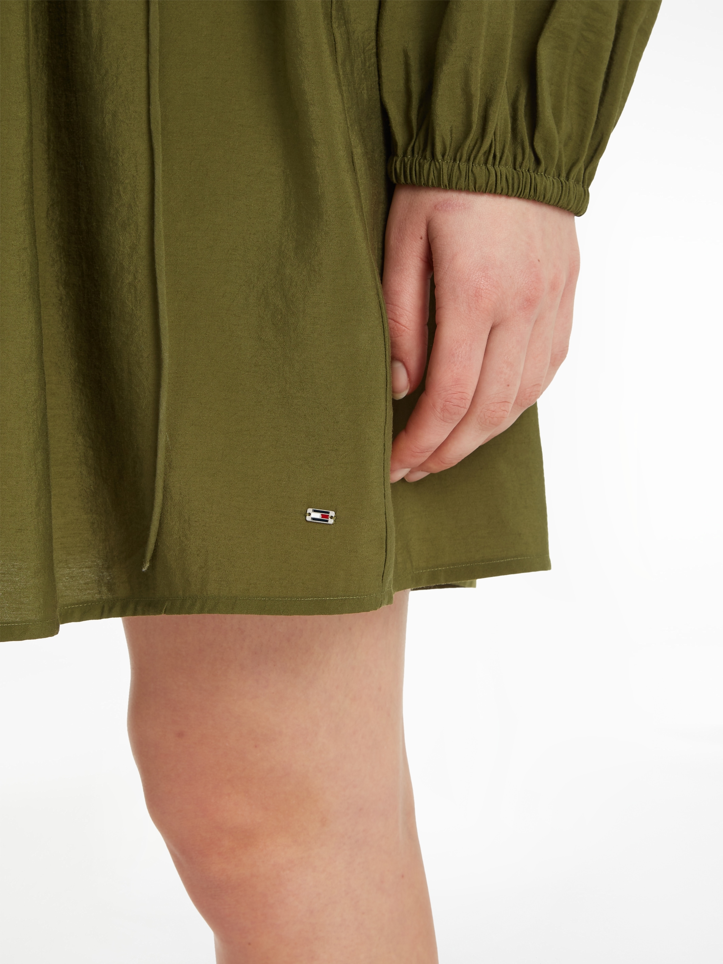 Tommy Hilfiger Blusenkleid »TEXTURED MODAL SHORT DRESS«, mit Taillenbund  online shoppen | Jelmoli-Versand | Ringelkleider