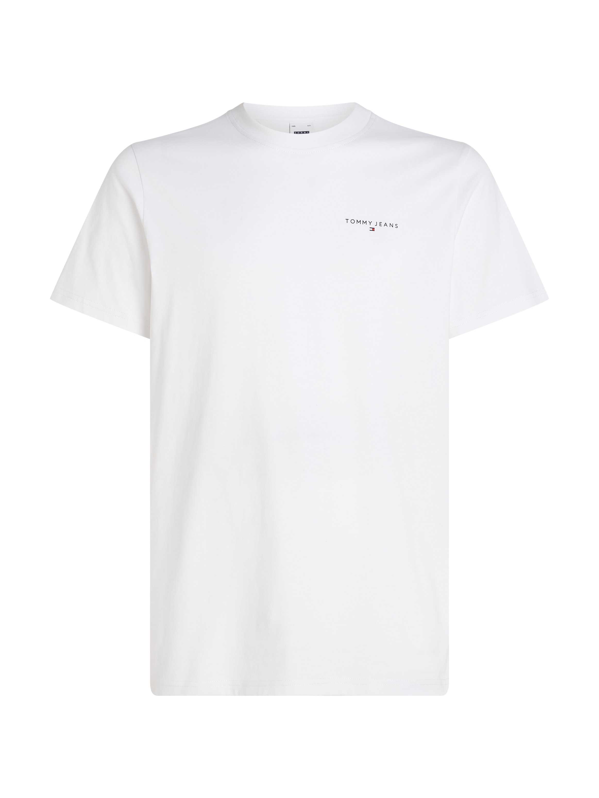 Tommy Jeans T-Shirt »TJM SLIM LINEAR CHEST TEE EXT«, mit Logoschriftzug