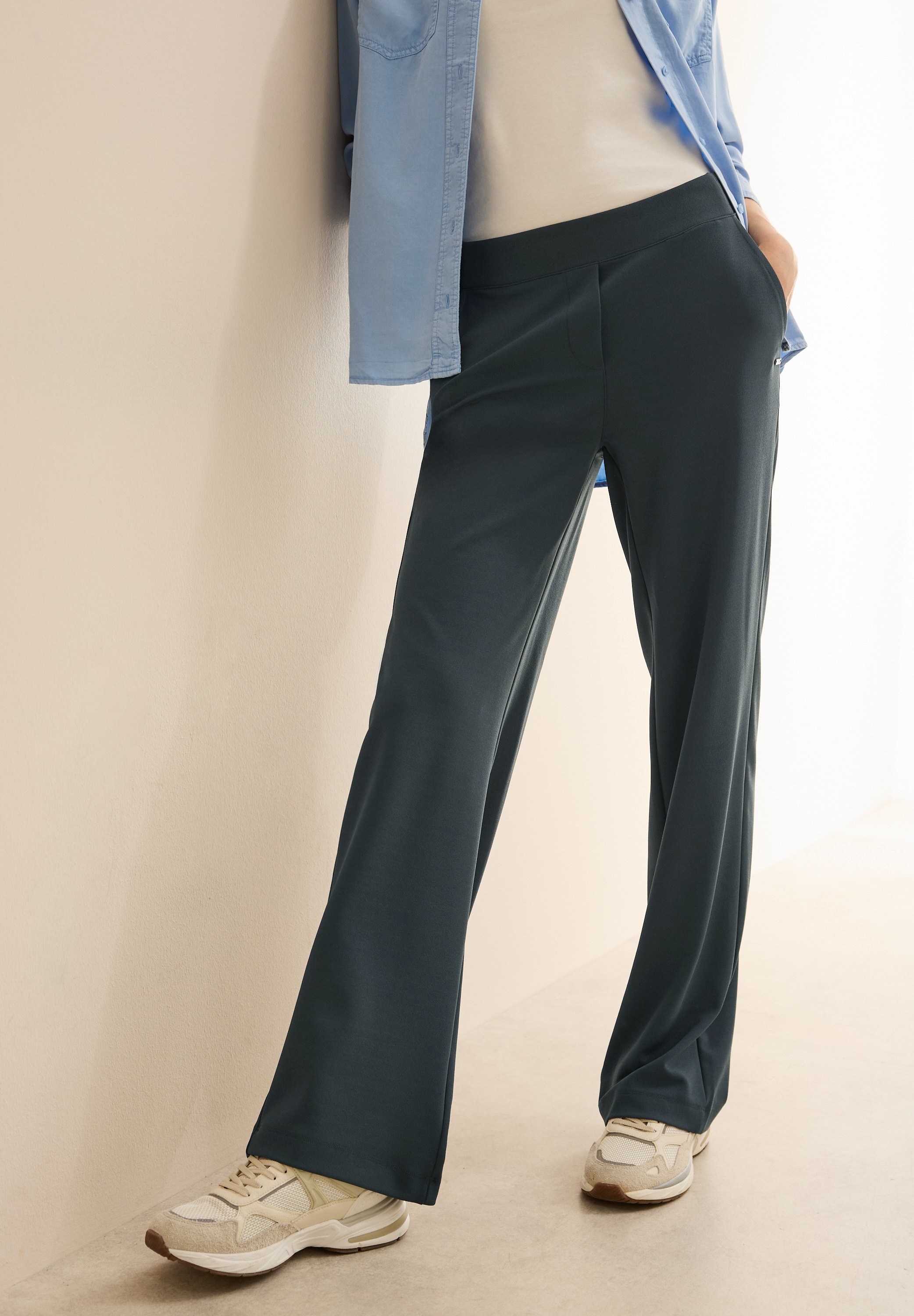 Cecil Stoffhose »Style Neele« Sommerhose mit elastischem Bund