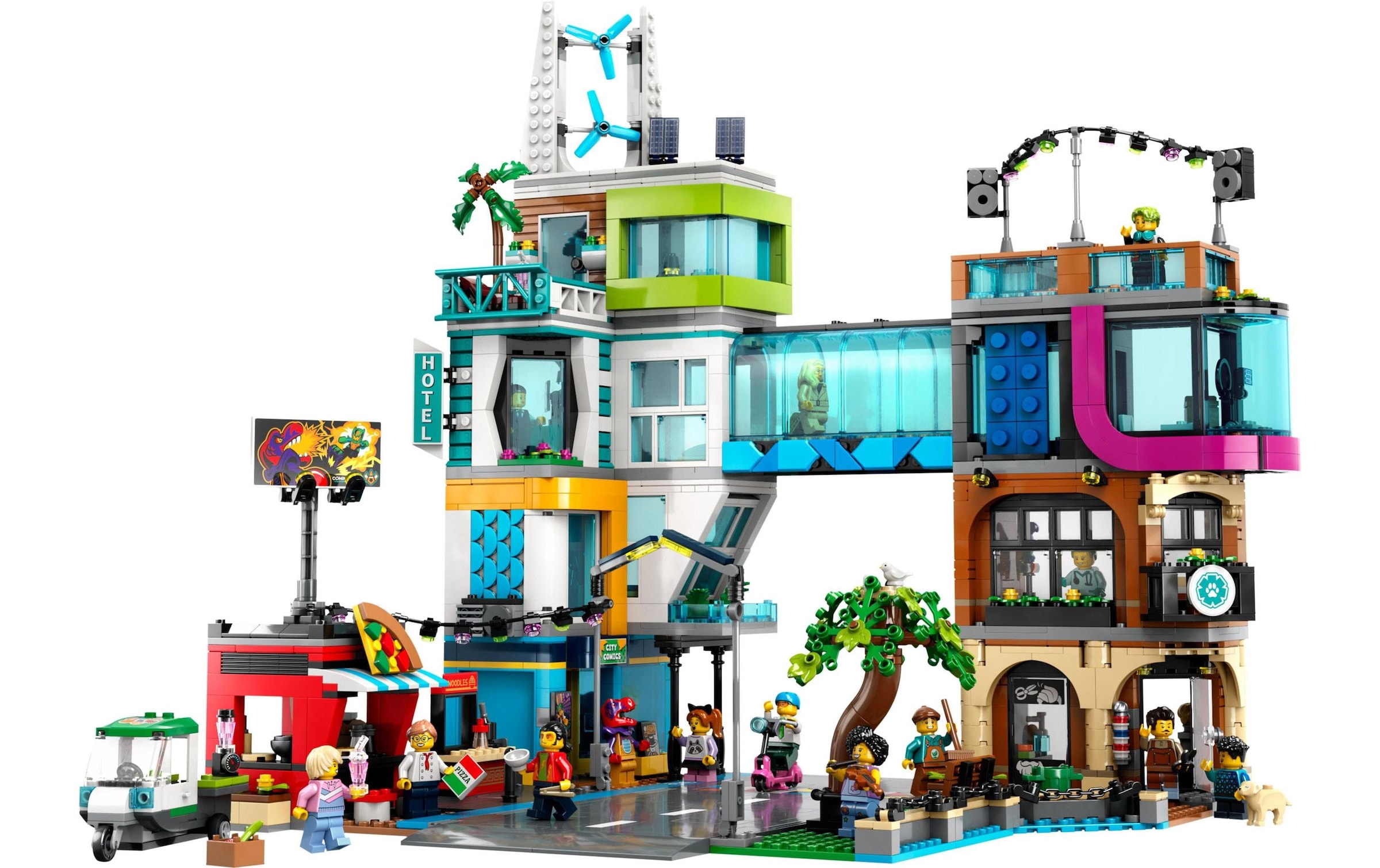 LEGO® Spielbausteine »City Stadtzentrum 60380«, (2010 St.)