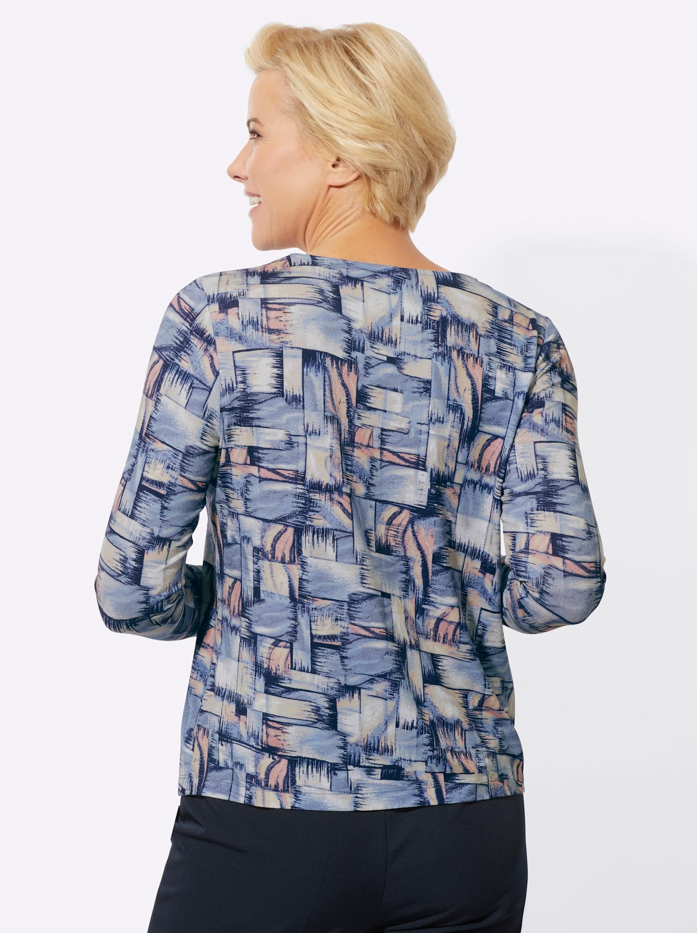 Classic Rundhalsshirt »Rundhals-Shirt«, (1 tlg.)