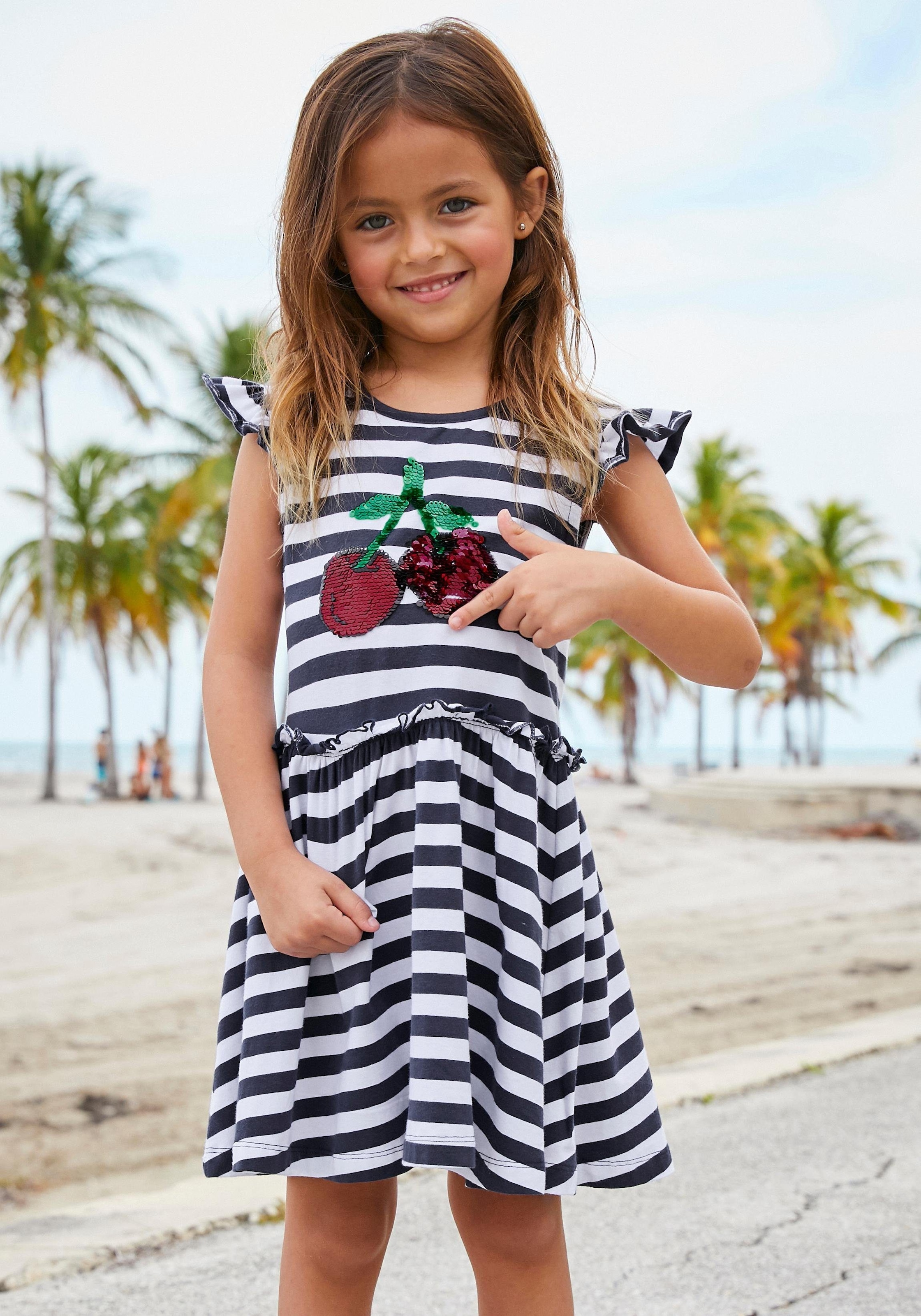 KIDSWORLD Jerseykleid »für kleine Mädchen«, mit Wendepailletten günstig  entdecken | Jelmoli-Versand