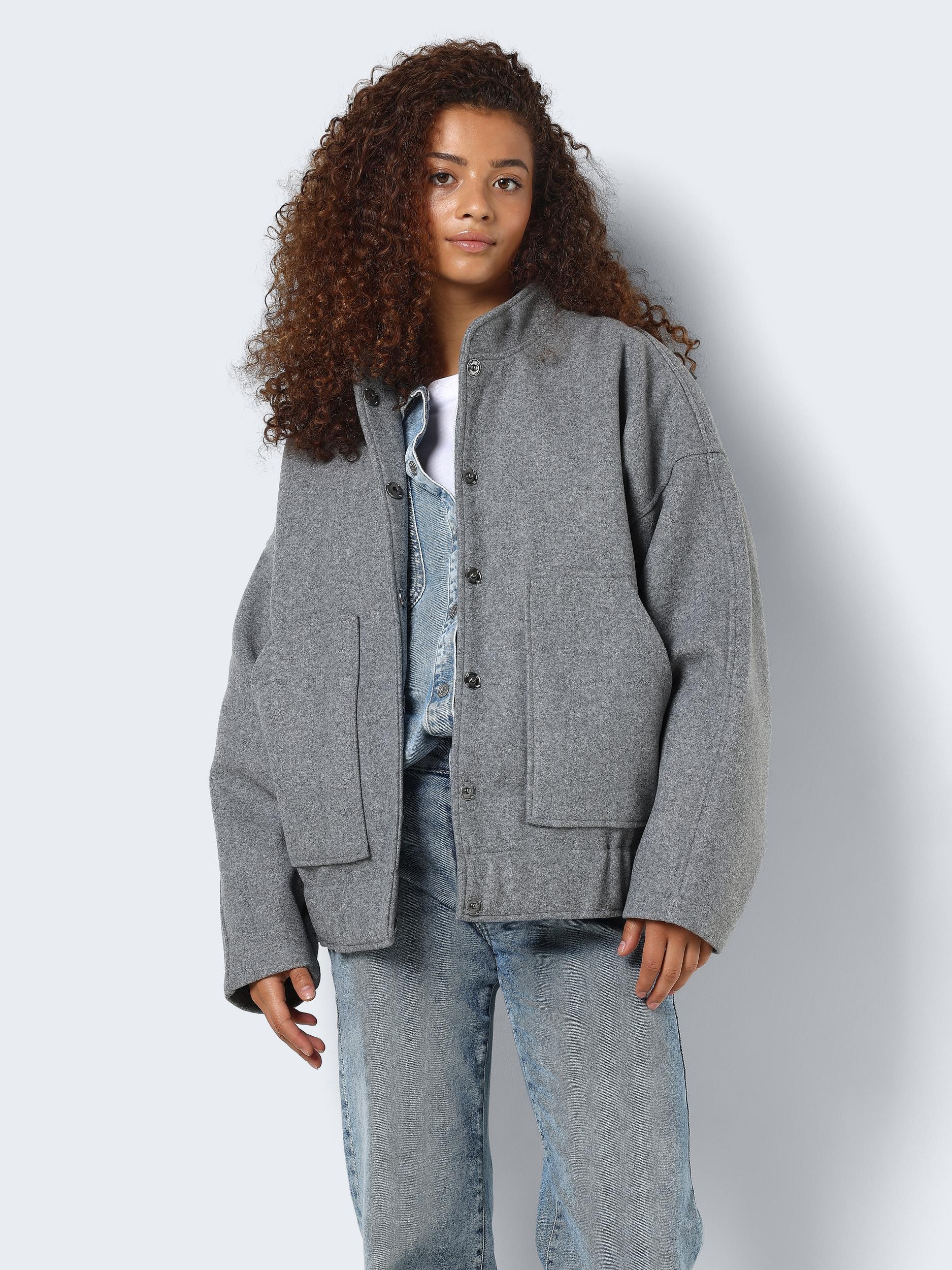 Noisy may Blusenjacke »NMHALSTON L/S BOMBER JACKET WVN NOOS«