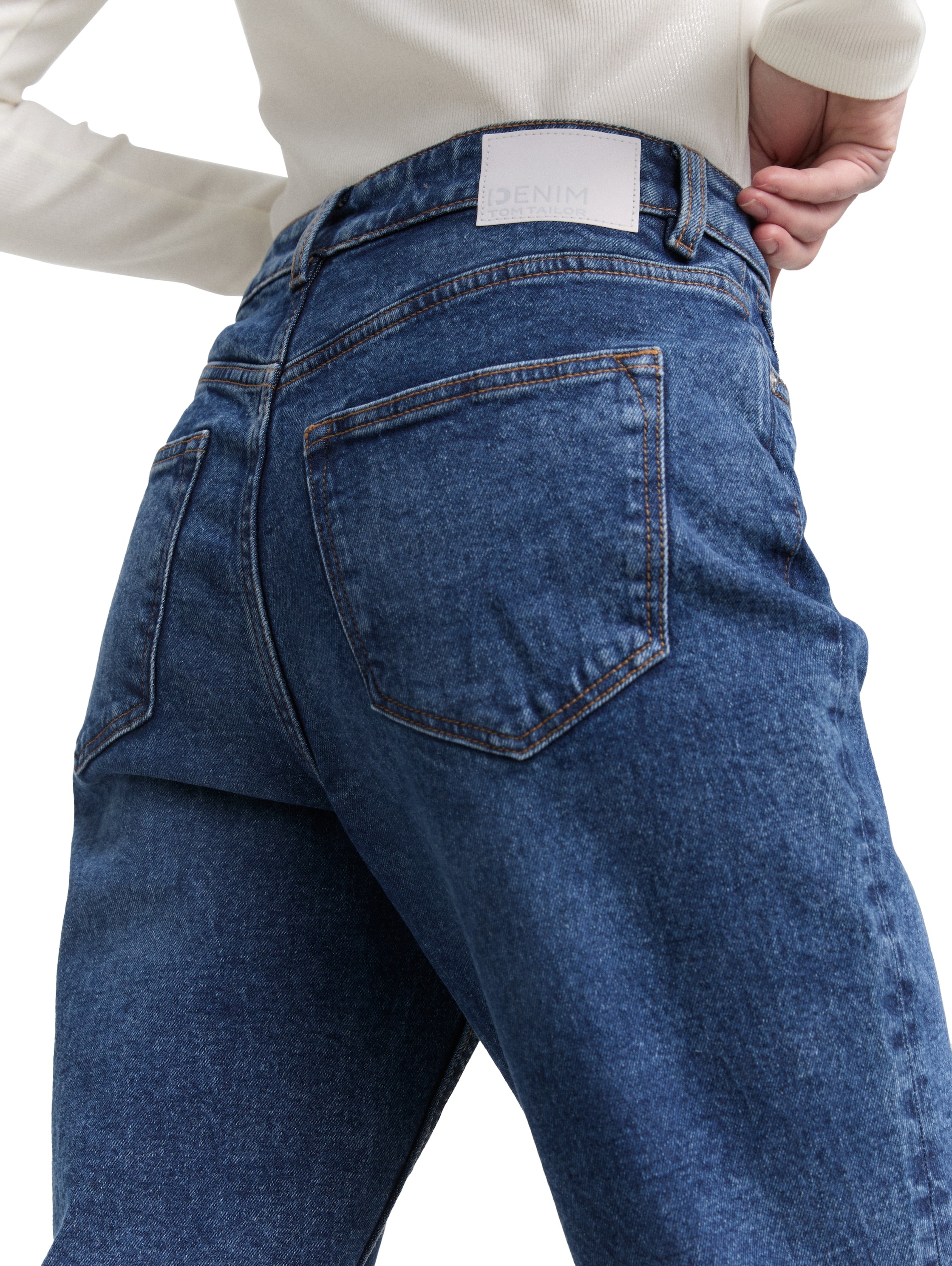 TOM TAILOR Denim Mom-Jeans, im Five-Pocket Style