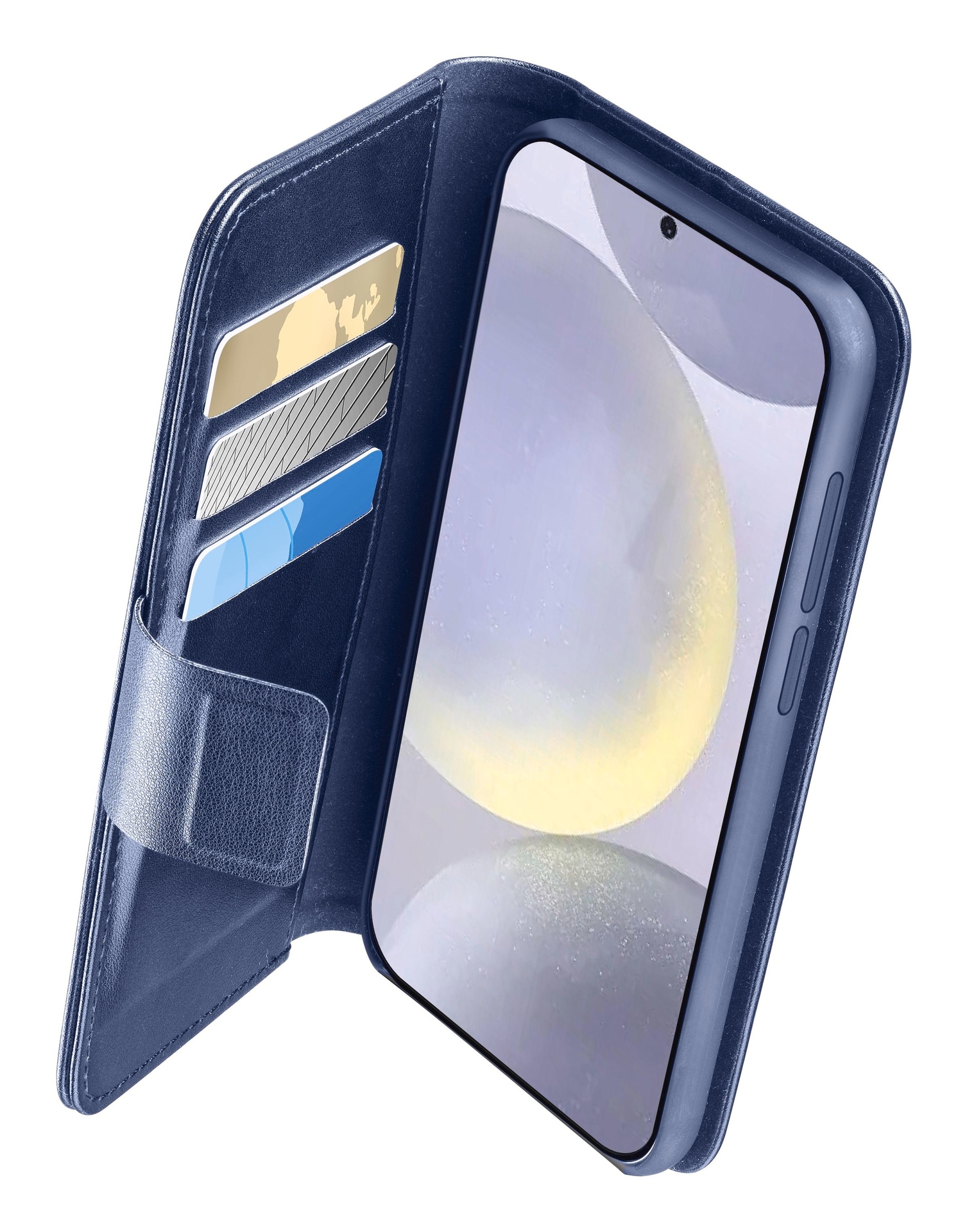 Cellularline Handyhülle »Book Agenda 2 Case für Samsung Galaxy S25 Ultra«, Backcover, Schutzhülle, Handyschutzhülle, Case, Schutzcase, stossfest