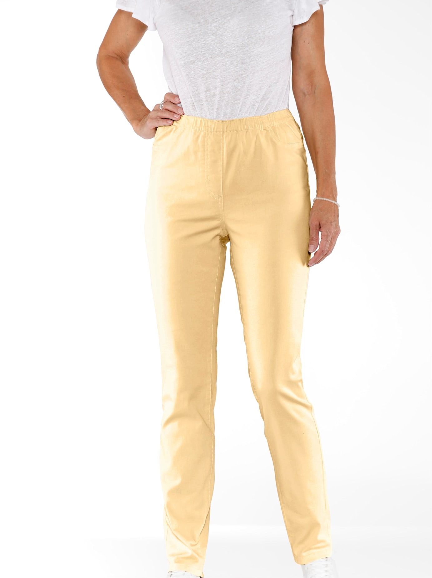Classic Basics, Unisex, 1 Stk., vanille, 52, Normalgrössen, bequeme Stretch-Qualität