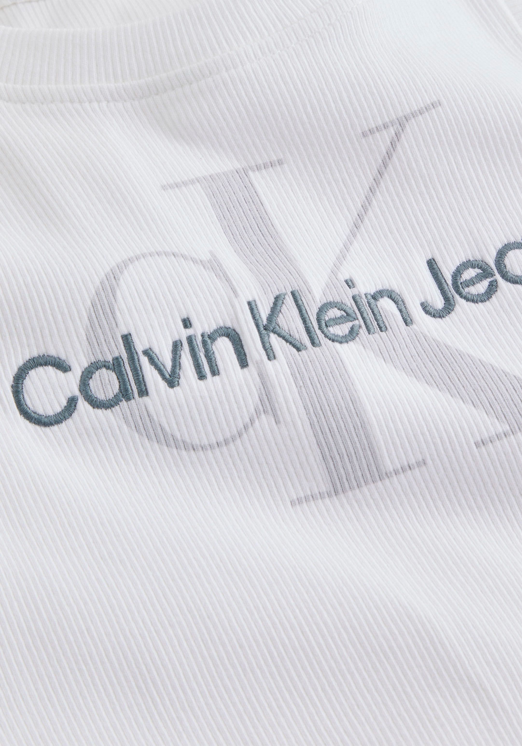 im Jelmoli-Online aus Klein elastischer Midikleid, bestellen Baumwolle Shop Jeans ❤ Calvin