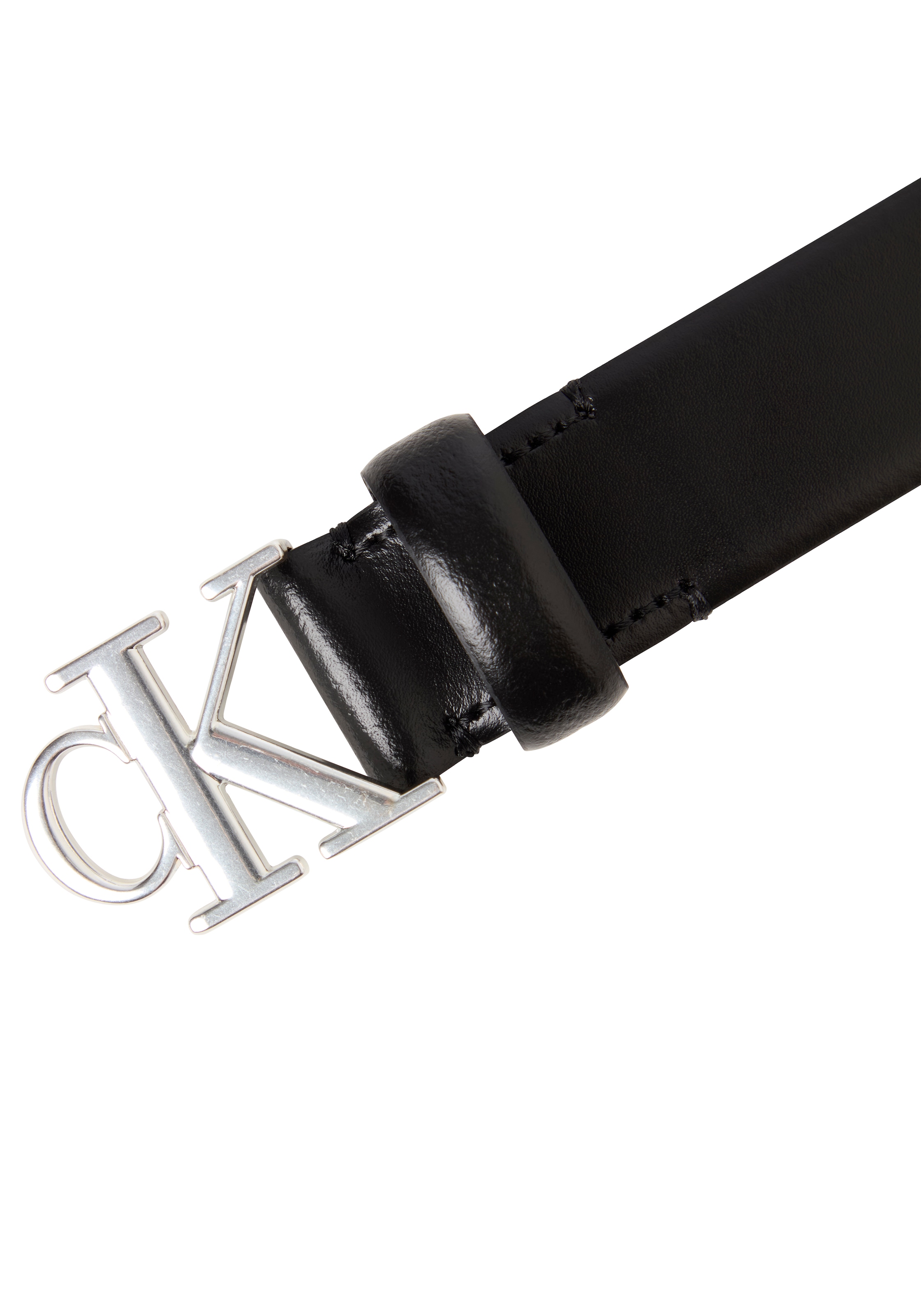 Calvin Klein Ledergürtel »CK BUCKLE 30MM FIXED BELT«, Grössenverstellbar