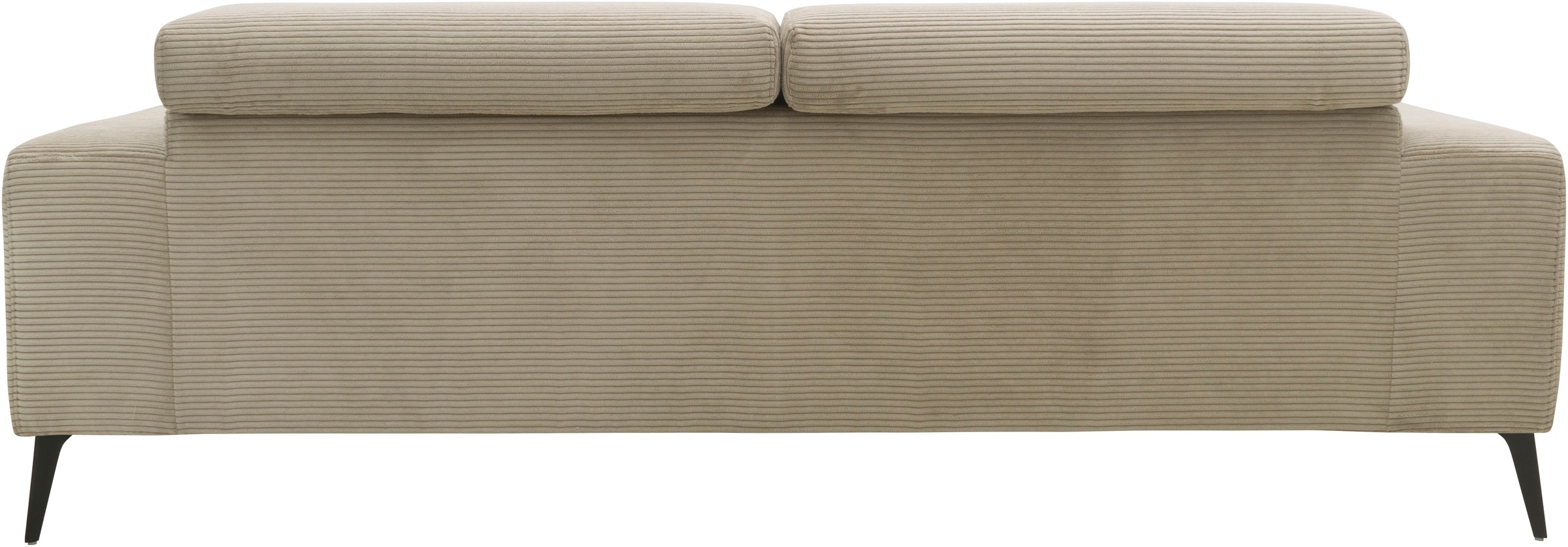 DOMO collection 2-Sitzer »Trento, mit Kufenfuss oder Einzelfuss«, wahlweise mit Kopfteilverstellung und in zwei Grössen erhältlich