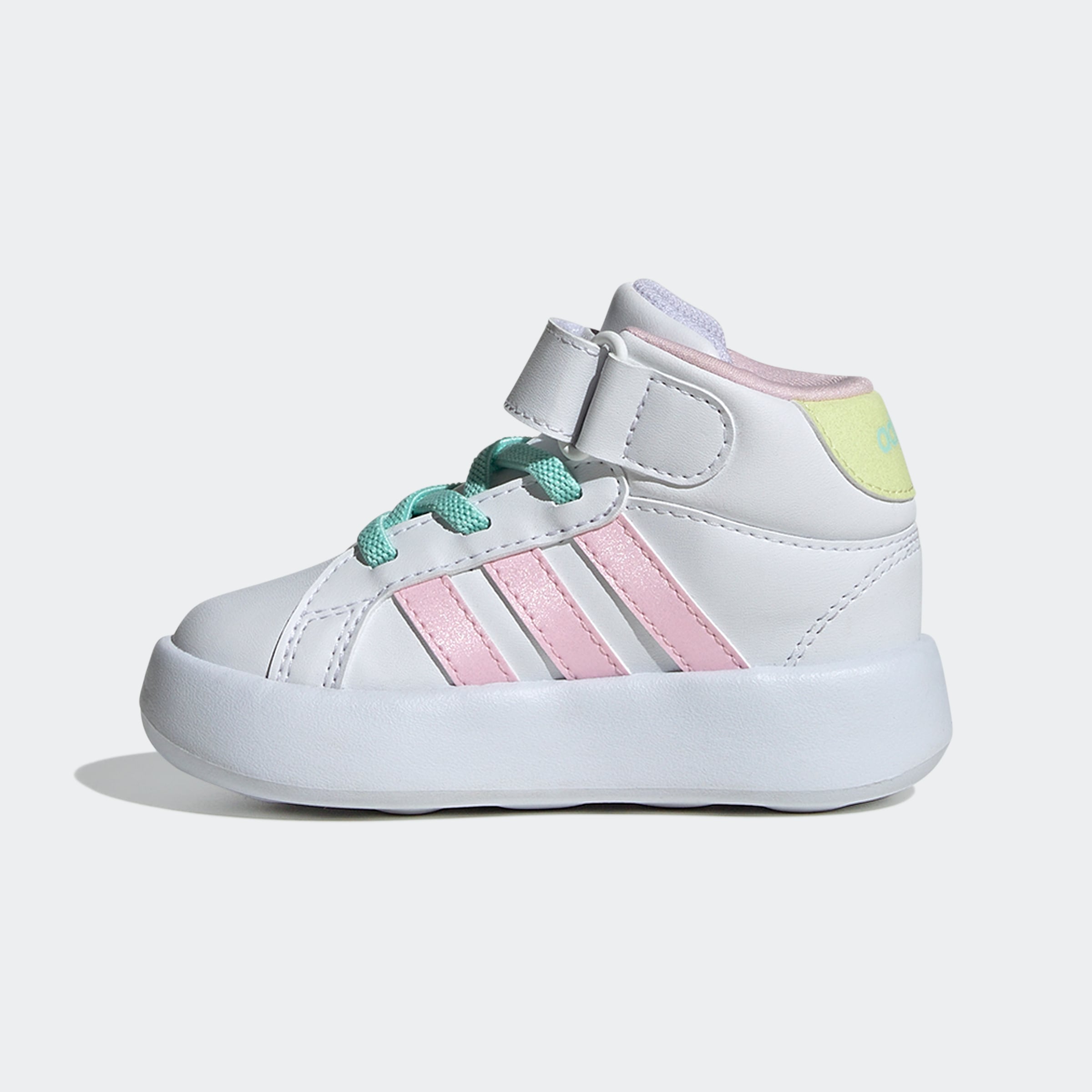 adidas Sportswear Sneaker »GRAND COURT MID KIDS«, Design auf den Spuren des adidas Superstar, für Kinder