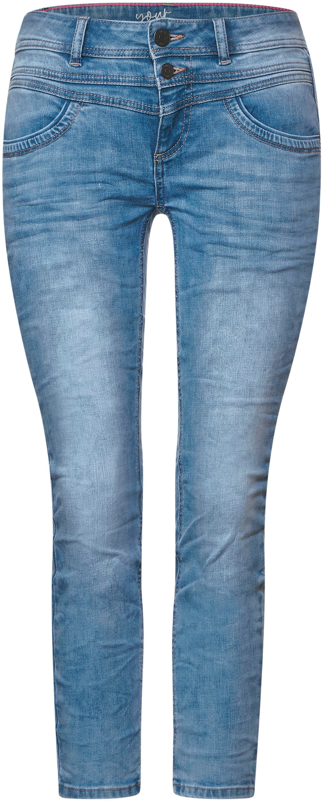 bei Logobadge ONE Jelmoli-Versand Slim-fit-Jeans, online mit bestellen Schweiz STREET