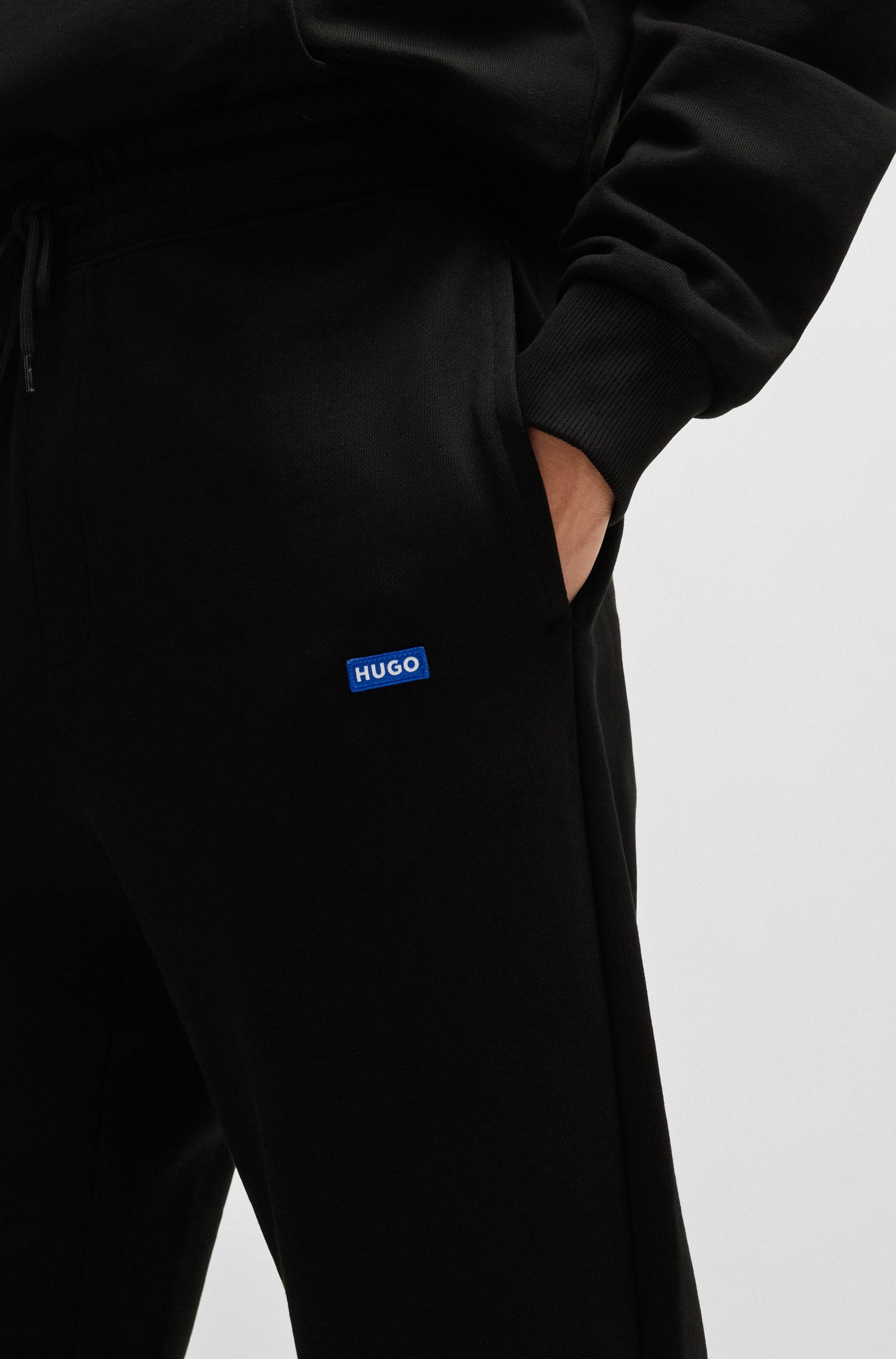 HUGO Blue Kapuzensweatshirt »Tracksuit NalonsoNap«, mit Kängurutasche