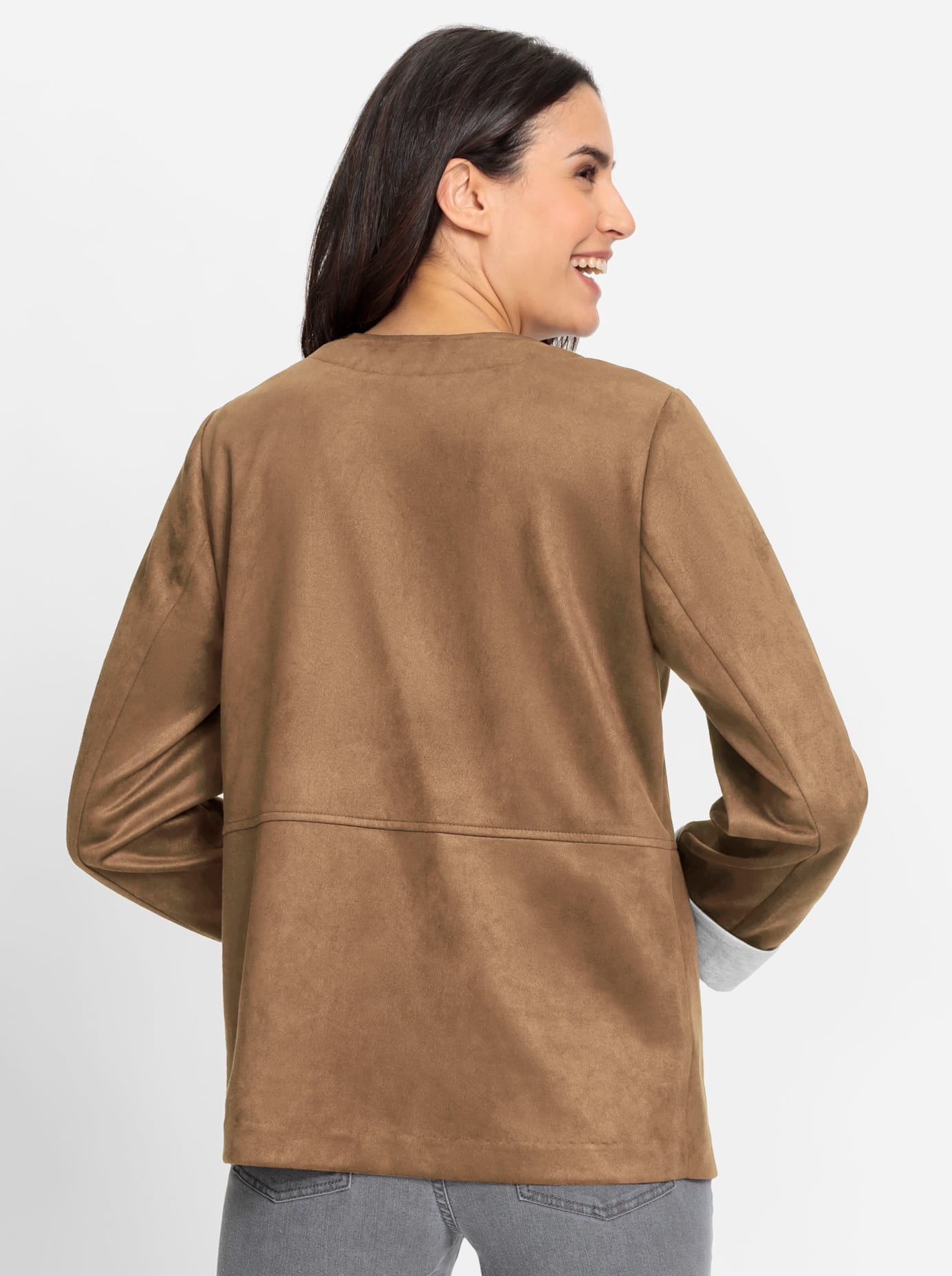 nicht definiert Lederimitat-Blazer »Lederimitat-Blazer«