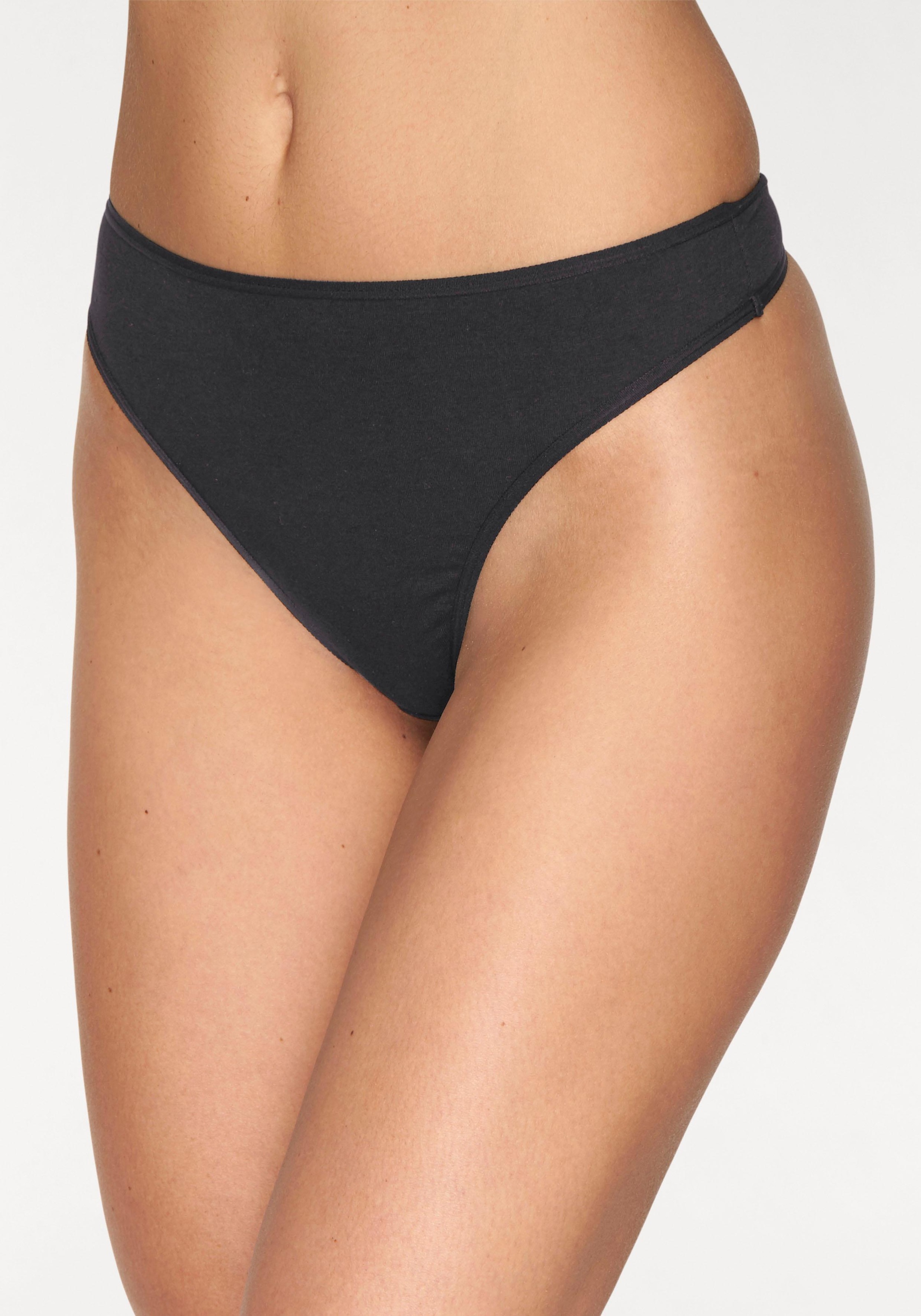 petite fleur by Lascana String 10er-Pack, aus elastischer Baumwolle