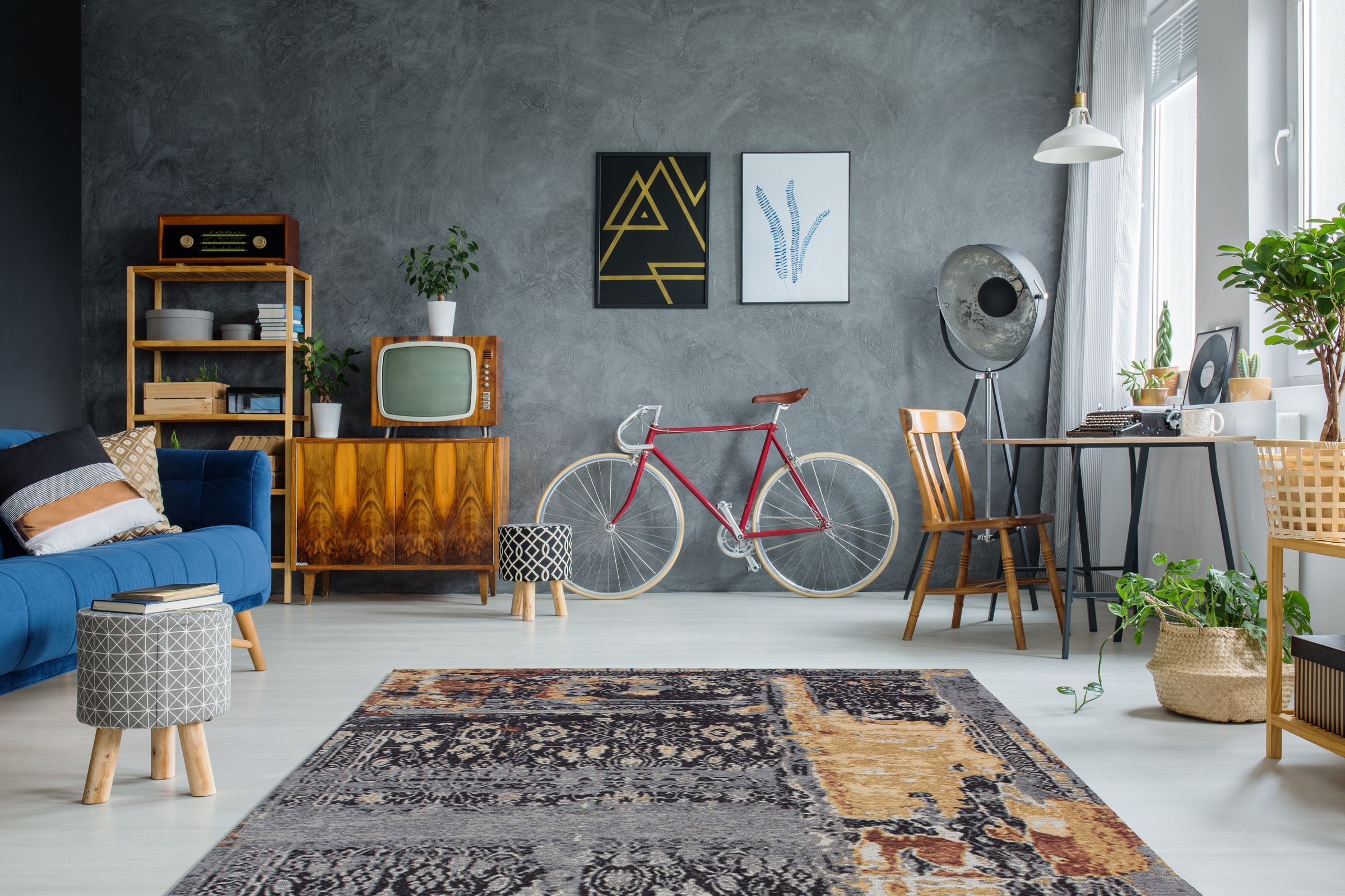 Arte Espina Teppich »Blaze 500«, rechteckig, spannendes Design,stilvolle Farbgebung,pflegeleicht & widerstandsfähig