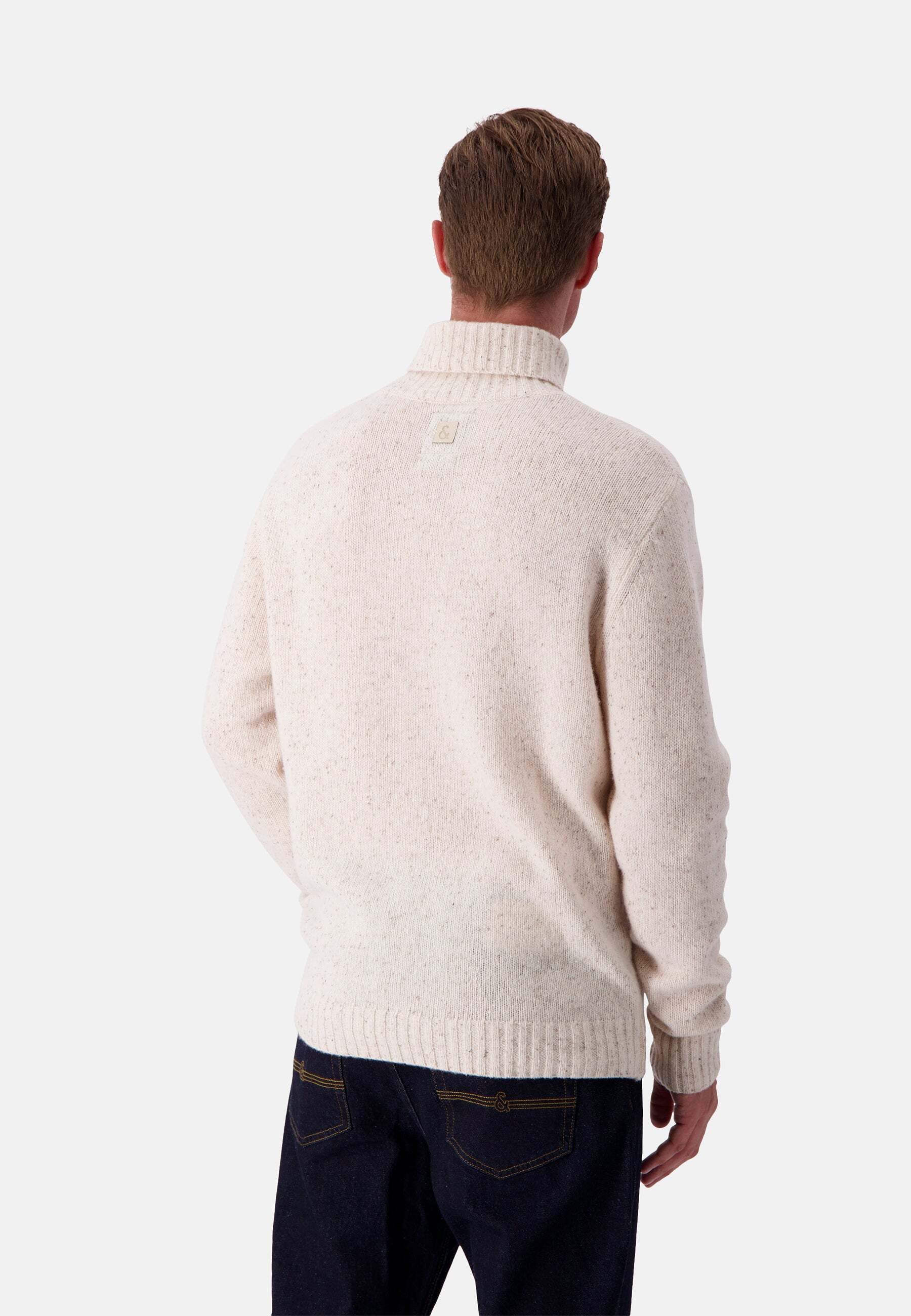 colours & sons Strickpullover »colours & sons Pullover Turtleneck Donegal«