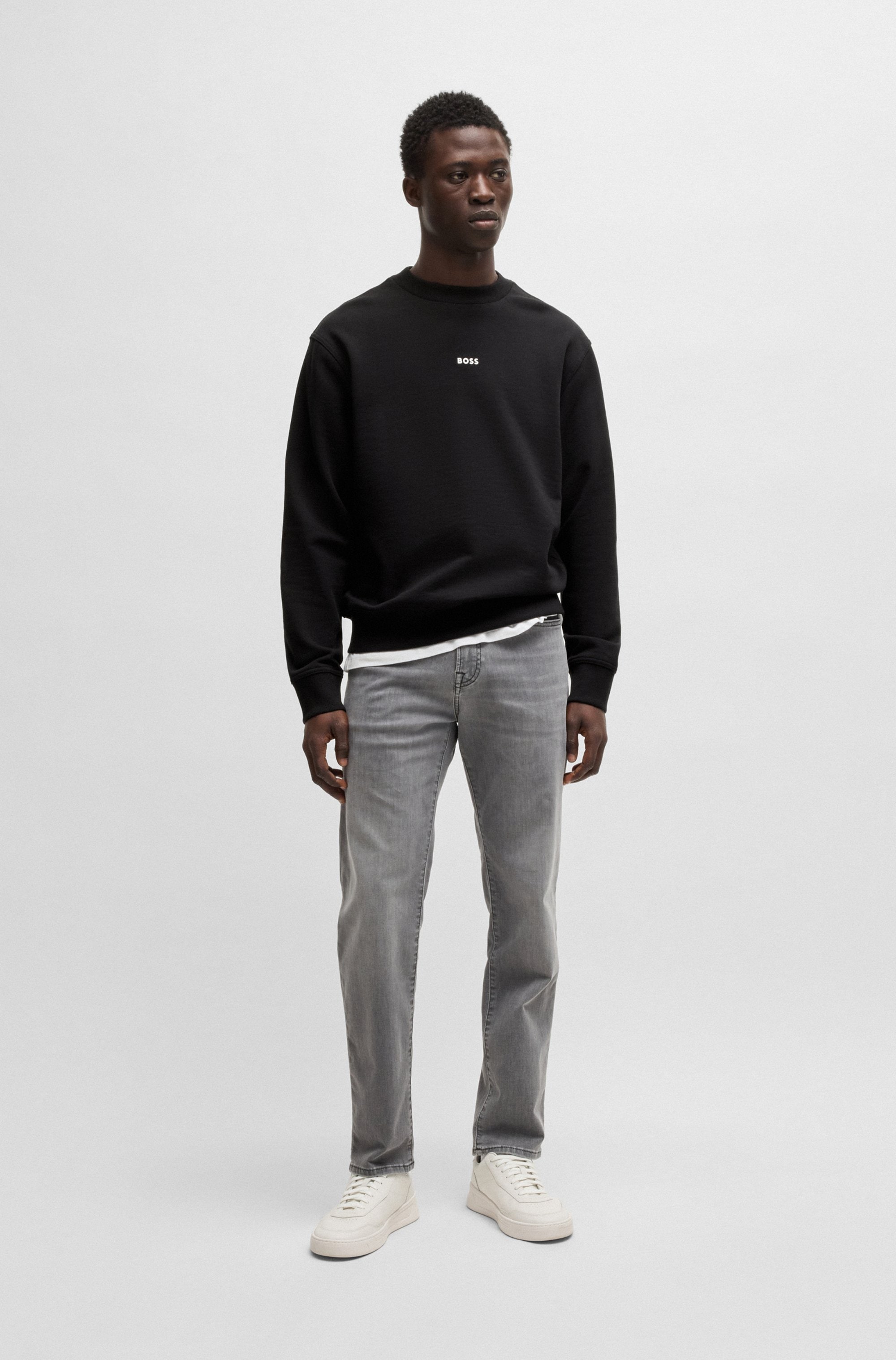 BOSS ORANGE Sweatshirt »WeSmallcrew«, mit Logo auf der Brust