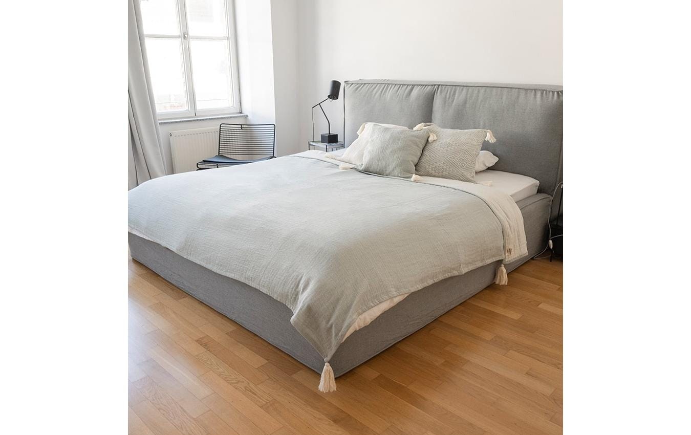 Tagesdecke »Jean & Len mit Quasten 2«