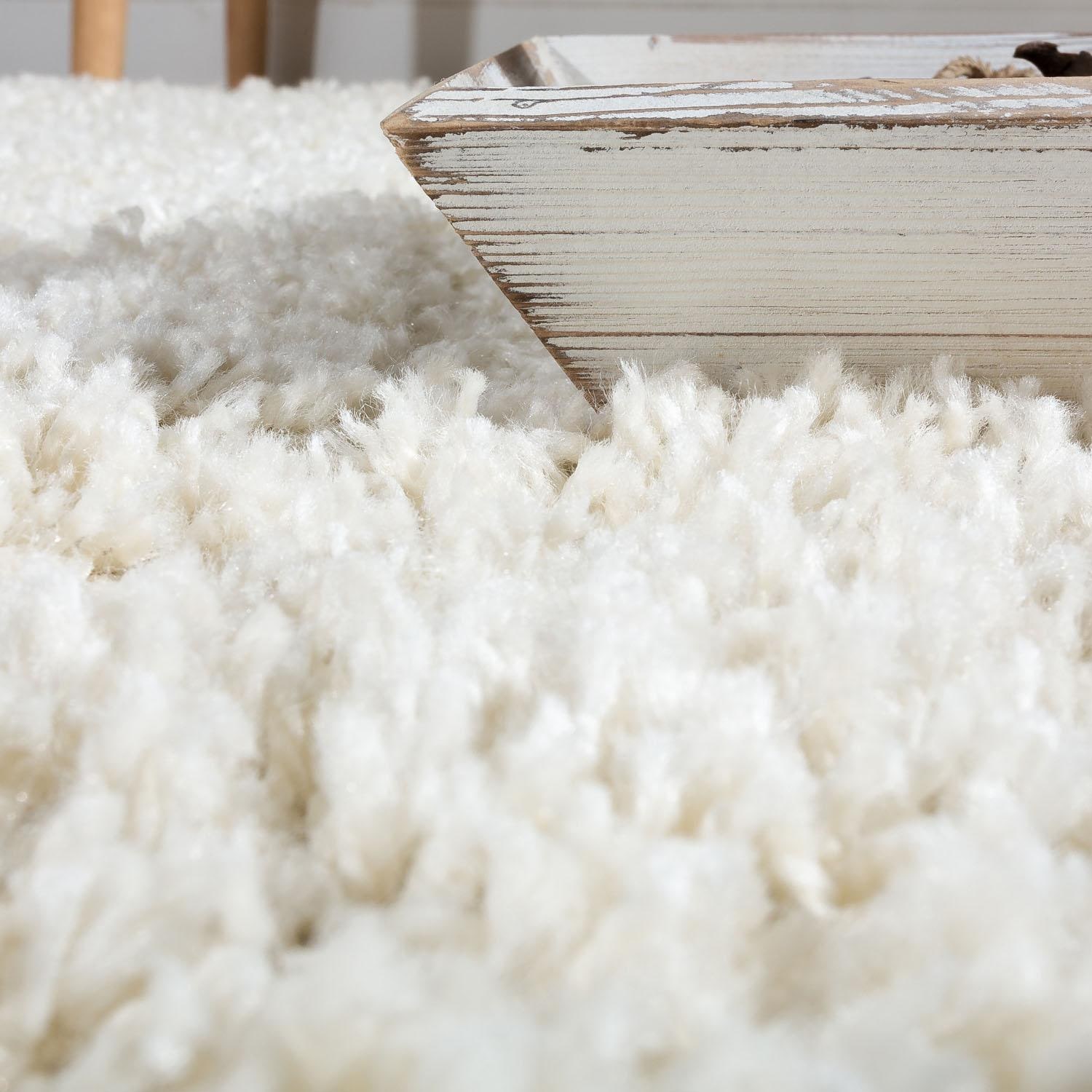 Paco Home Hochflor-Teppich »Sky 250«, rechteckig, 34 mm Höhe, gewebt, Uni-Farben, intensive Farbbrillanz, auch als Läufer erhältlich