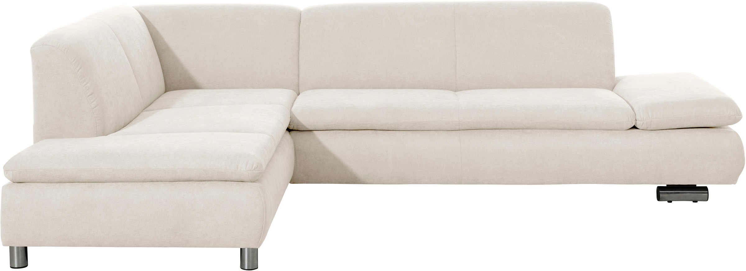 Max Winzer® Ecksofa »Toulouse modern und bequem, aktuelles Design, hoher Sitzkomfort«, mit klappbaren Armlehnen, Breite 271 cm