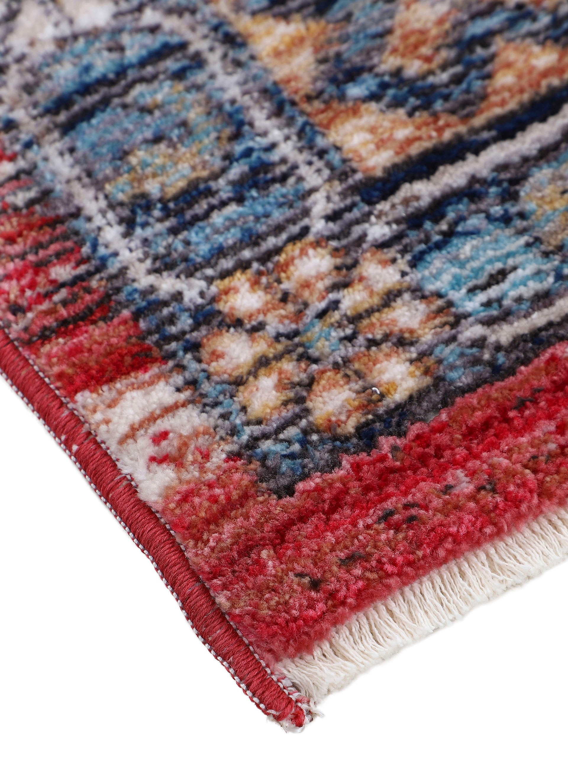carpetfine Teppich »Phoenix«, rechteckig, 6 mm Höhe, Vintage Orient Look, mit Fransen, Wohnzimmer