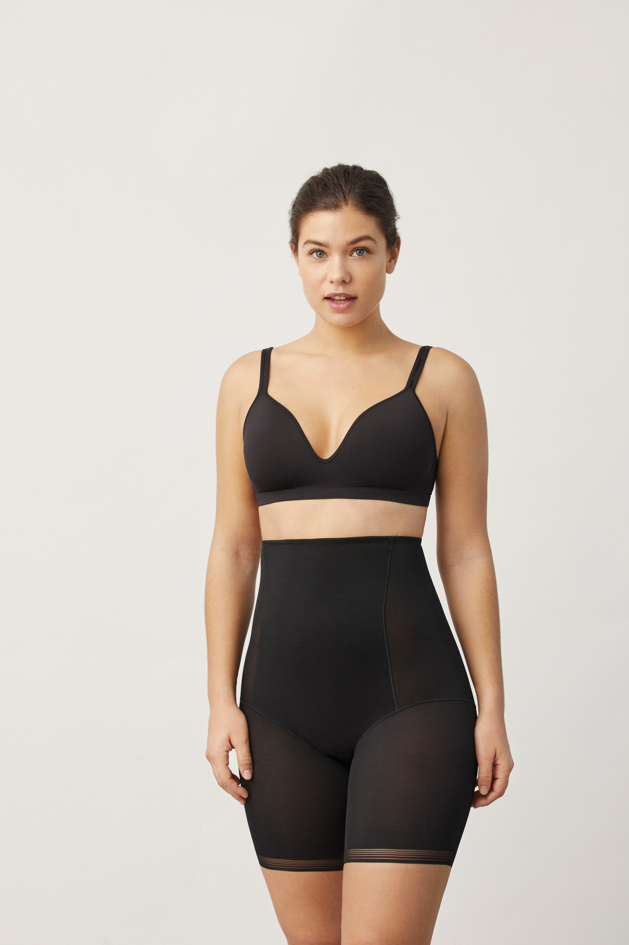 YSABEL MORA Shapinghose, (2er Pack), hoch geschnitten, elastisch, mittlerer Form-Effekt