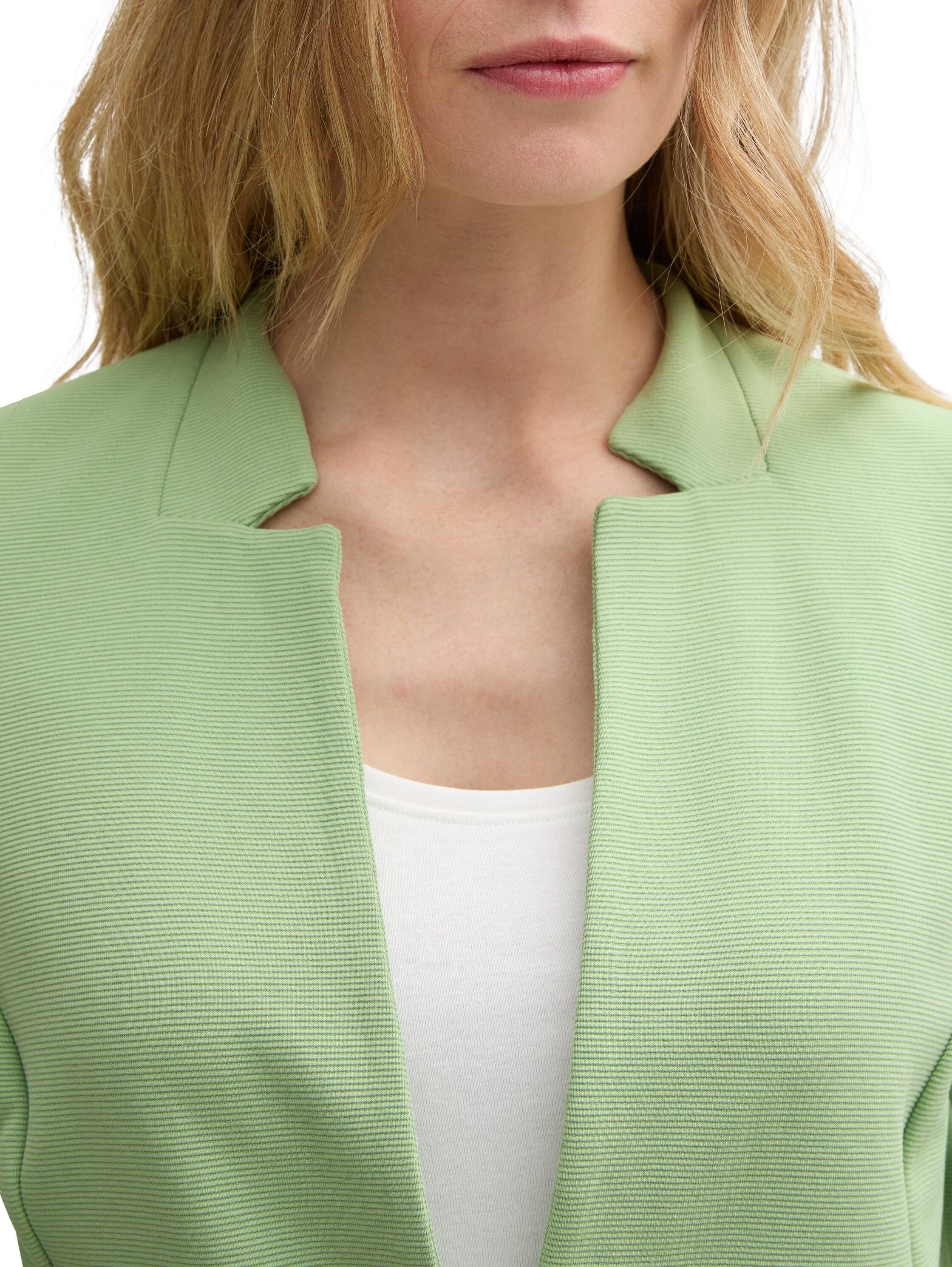 TOM TAILOR Sweatblazer »Ottoman«, mit aufgesetzten Taschen und Struktur