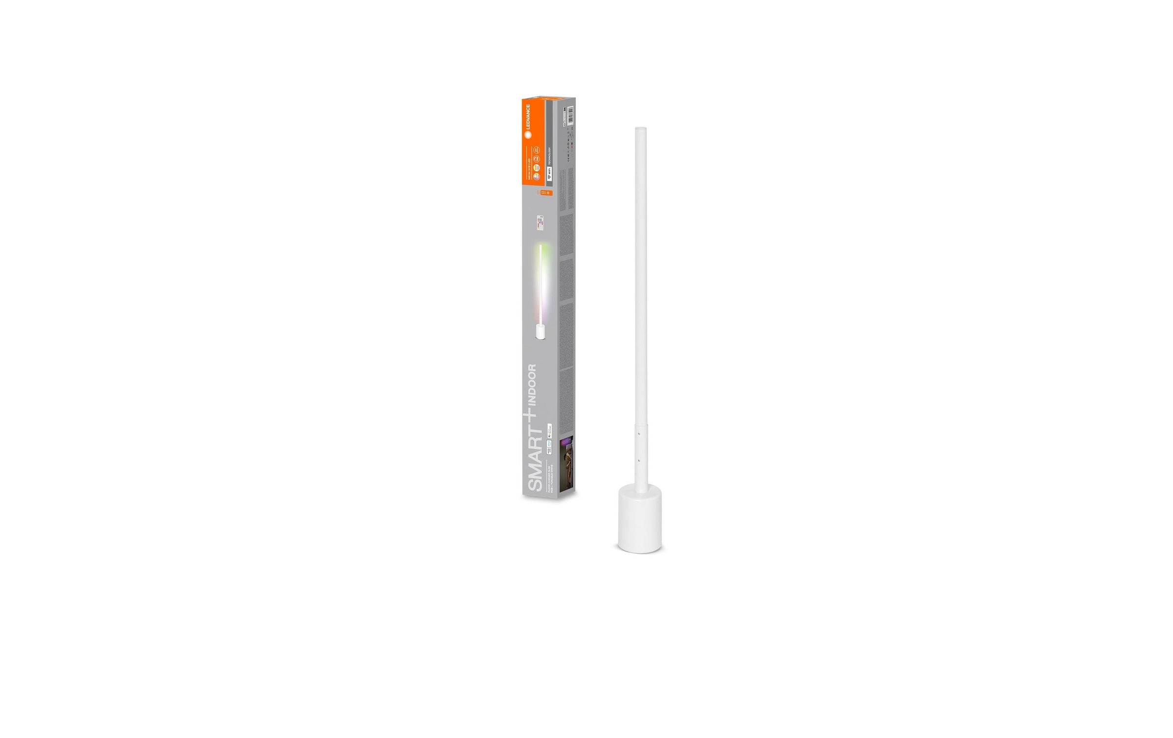 LED Stehlampe »Smart+ Floor Corner Slim, 80 cm, Weiss« Farbwechsler