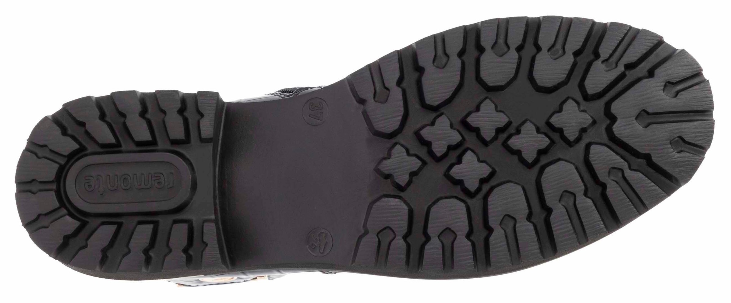 Remonte Chelseaboots, Blockabsatz, Boots, Stiefelette mit praktischem Innen-Reissverschluss