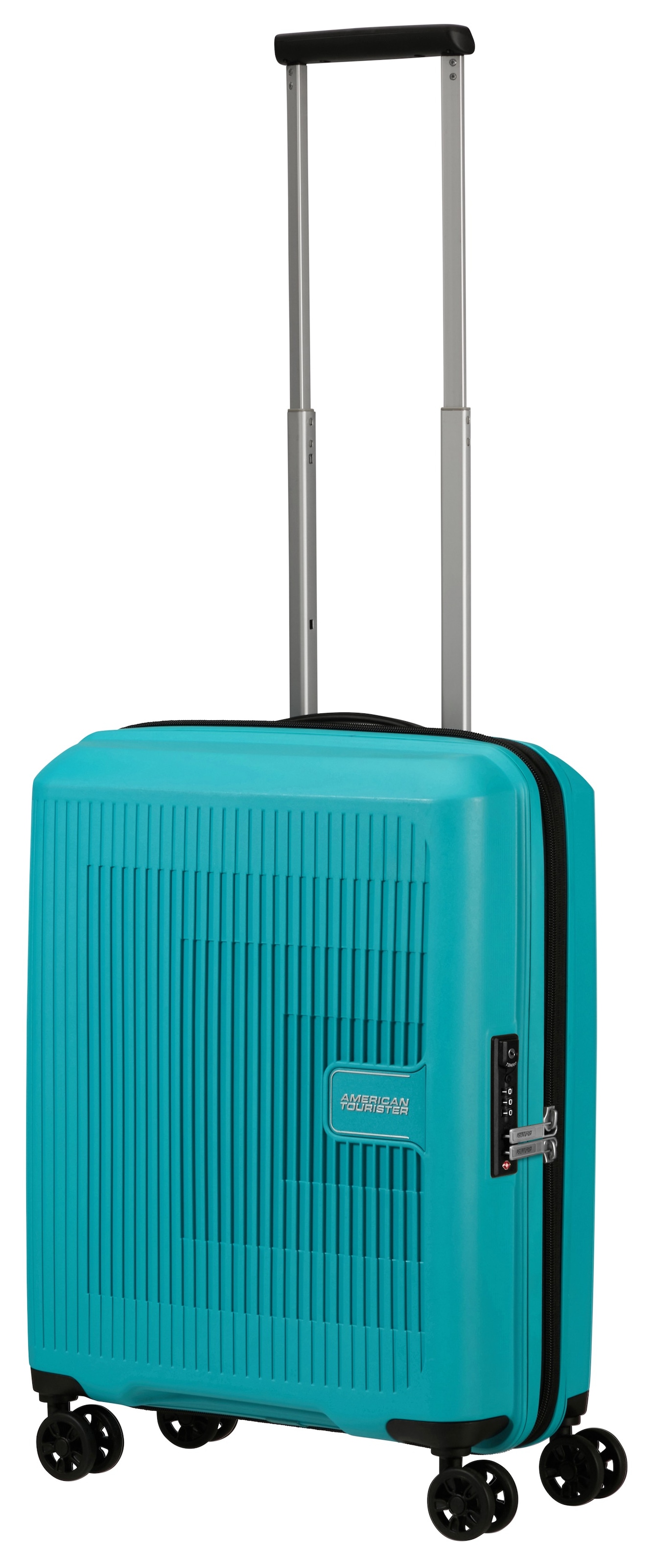 American Tourister® Hartschalen-Trolley »AEROSTEP, in verschiedenen Farben und Grössen«, 4 Rollen, Reisekoffer Hartschalenkoffer Koffer für Flugreisen TSA-Zahlenschloss