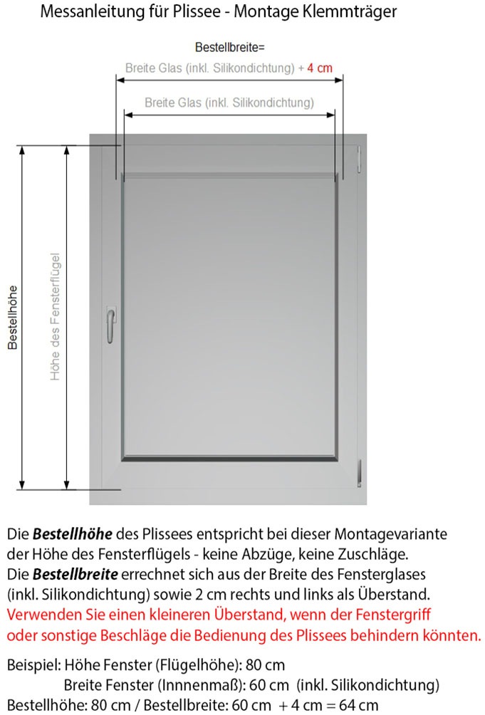 indeko Plissee »simple«, Lichtschutz, ohne Bohren, verspannt, mit Klemmträgern, nach Mass