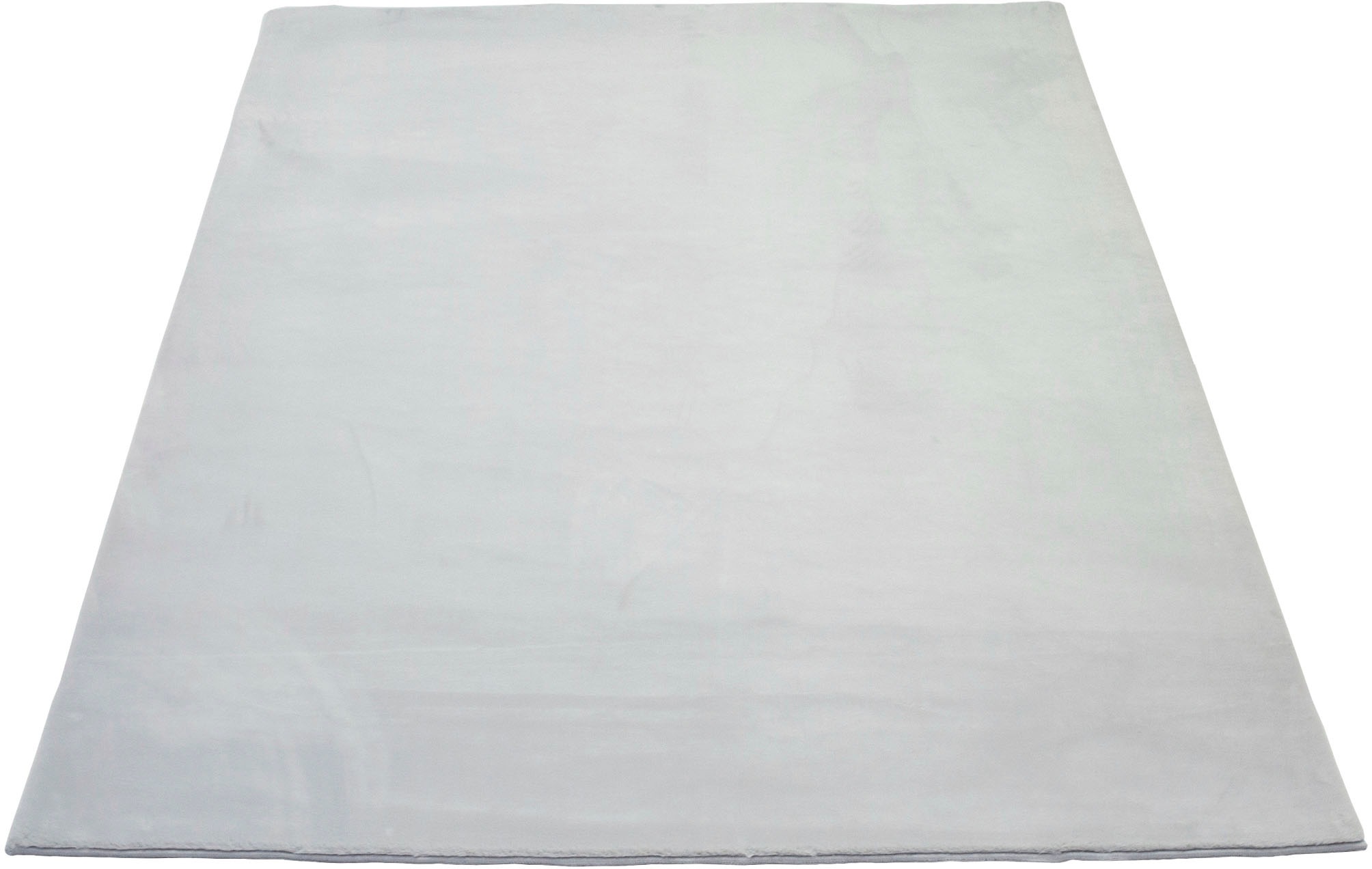 Leonique Fellteppich »Balu«, rechteckig, 20 mm Höhe, Kunstfell in Kaninchenfell Haptik, fussbodenheizungsgeeignet, pflegeleicht, ideale Teppiche für Wohnzimmer, Schlafzimmer, Esszimmer, Arbeitszimmer