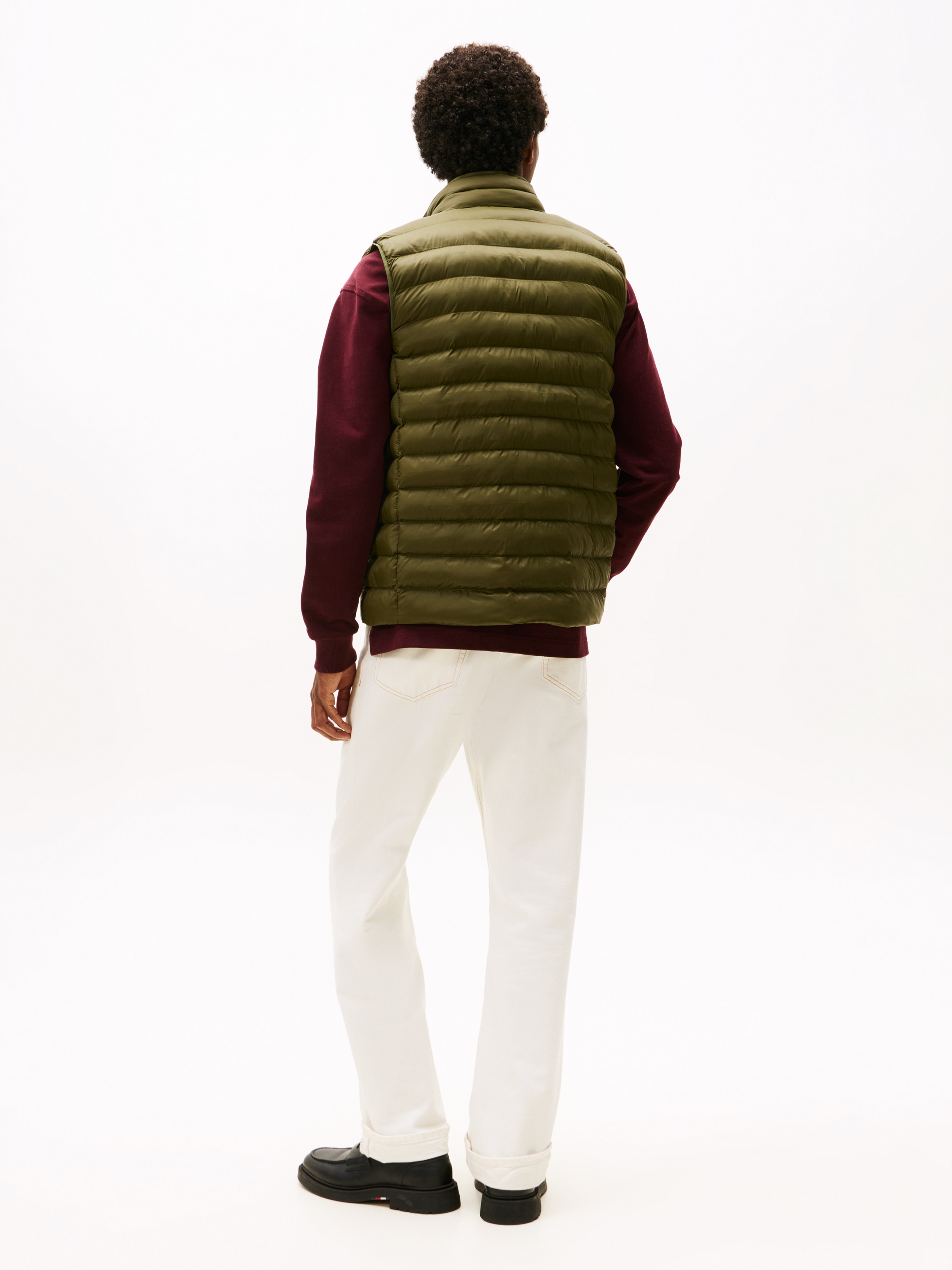 Tommy Hilfiger Steppweste »PACKABLE RECYCLED VEST«, mit Logostickerei
