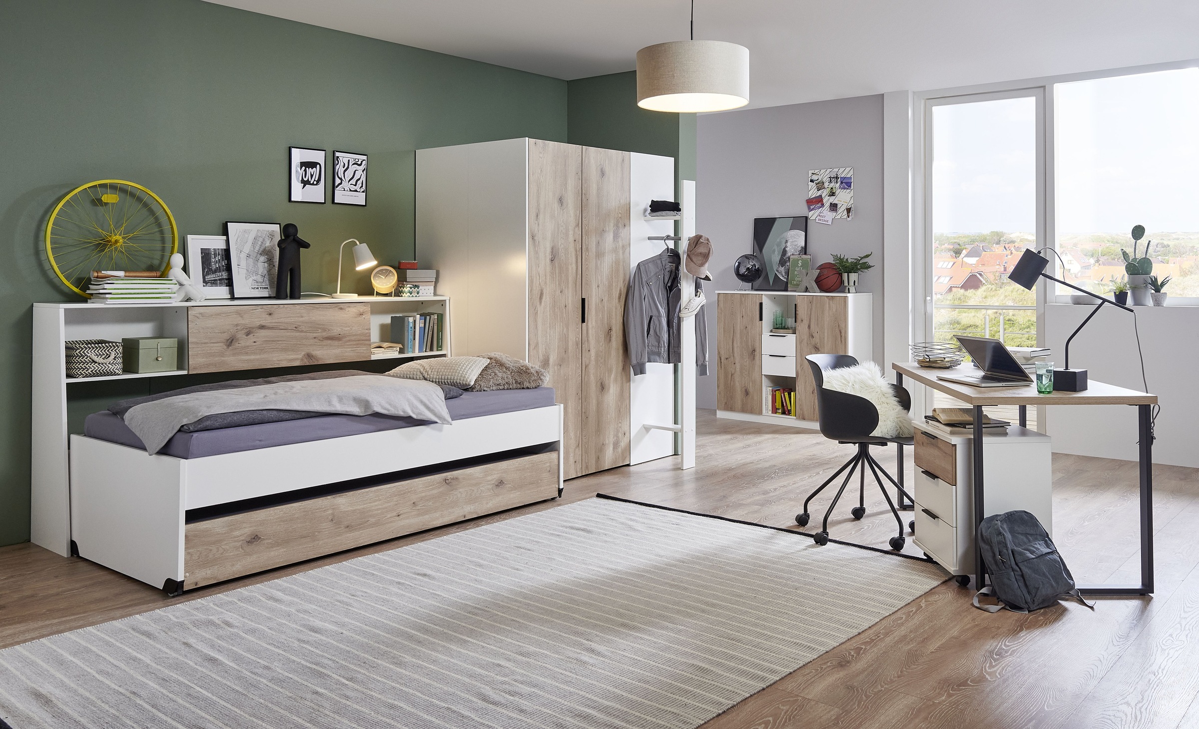 Wimex Eckschrank "Norderney" Begehbarer Kleiderschrank, Ecklösung, Garderobe
