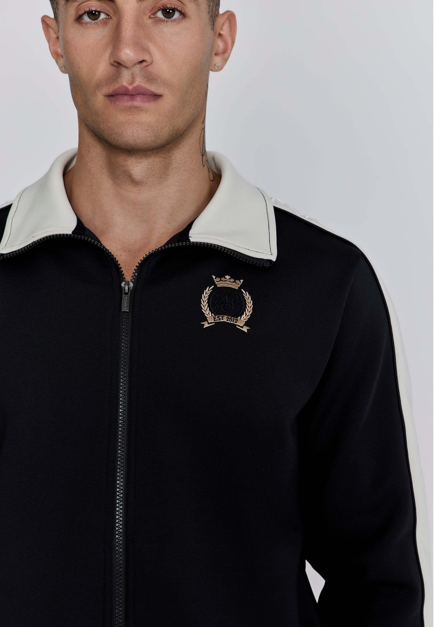 Siksilk Sweatjacke »Siksilk Sweatjacke Crest Track Top«