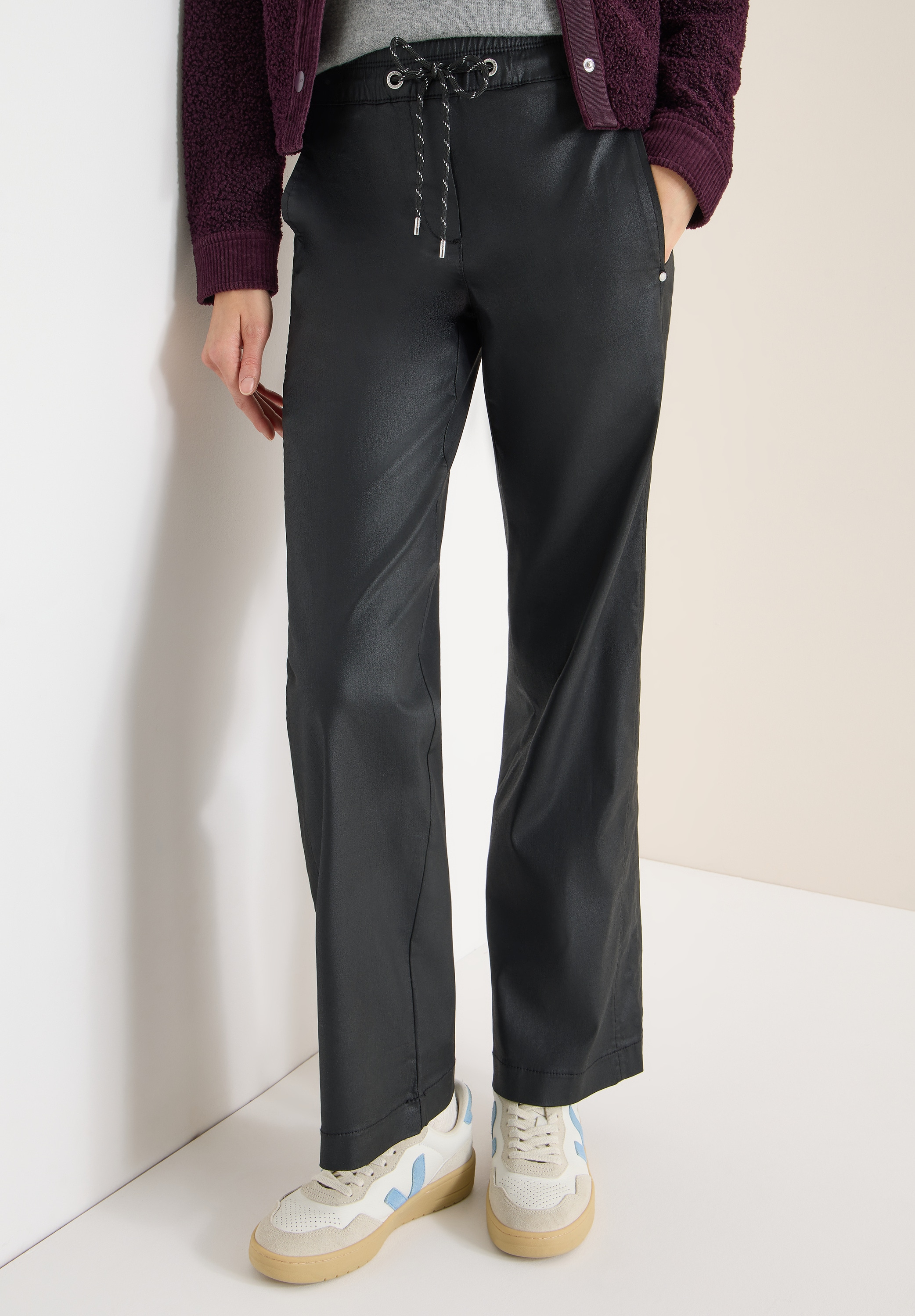 Cecil Schlupfhose »Style NEELE« im Leder-Look