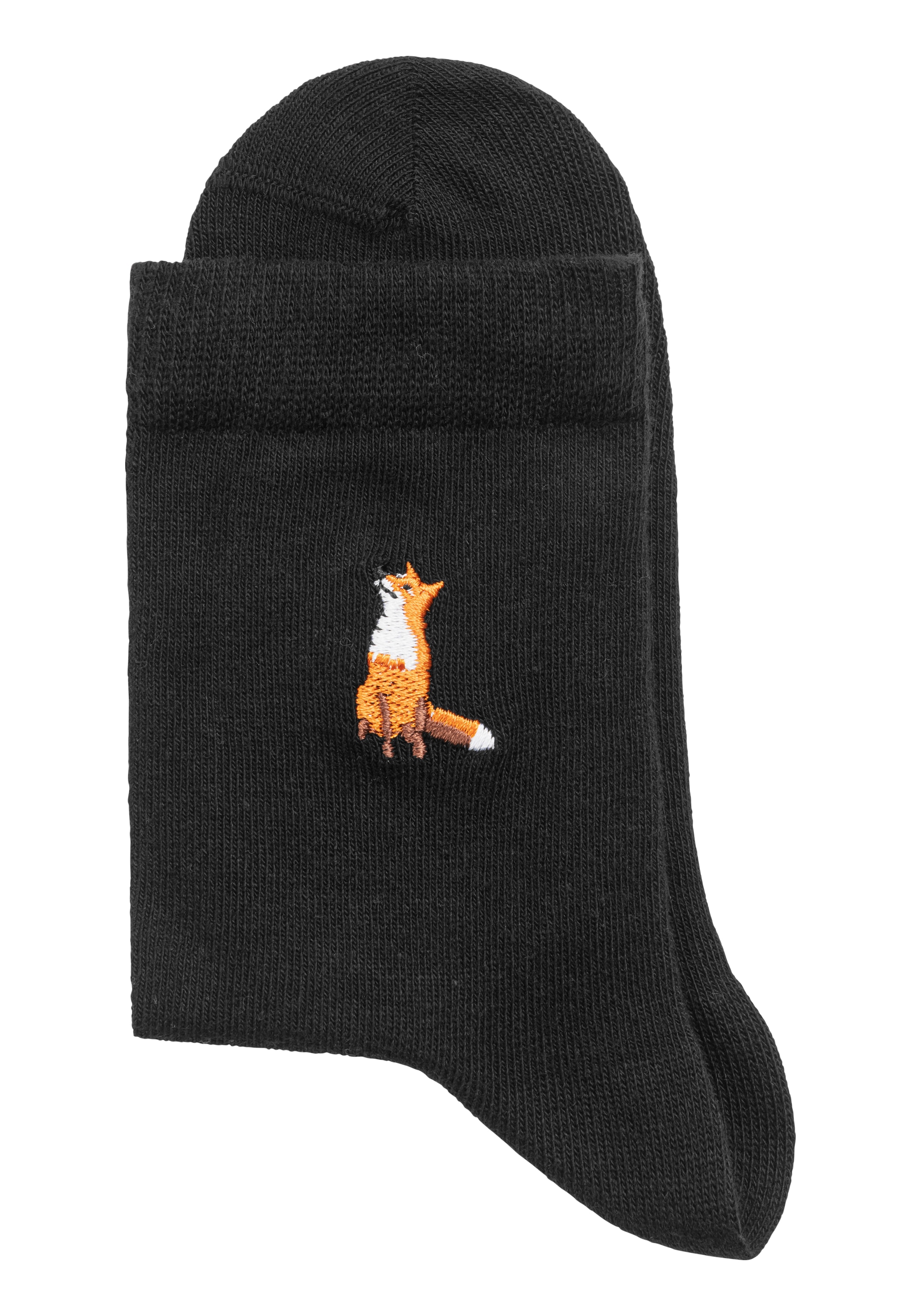 H.I.S Socken, (Packung, 5 Paar), mit hochwertiger Stickerei