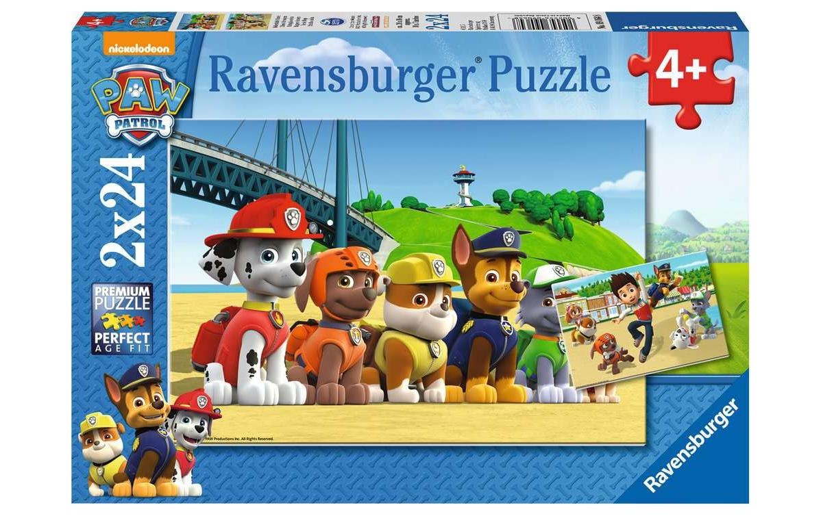 Ravensburger Puzzle »PAW:Heldenhafte Hunde«, (48 tlg.)