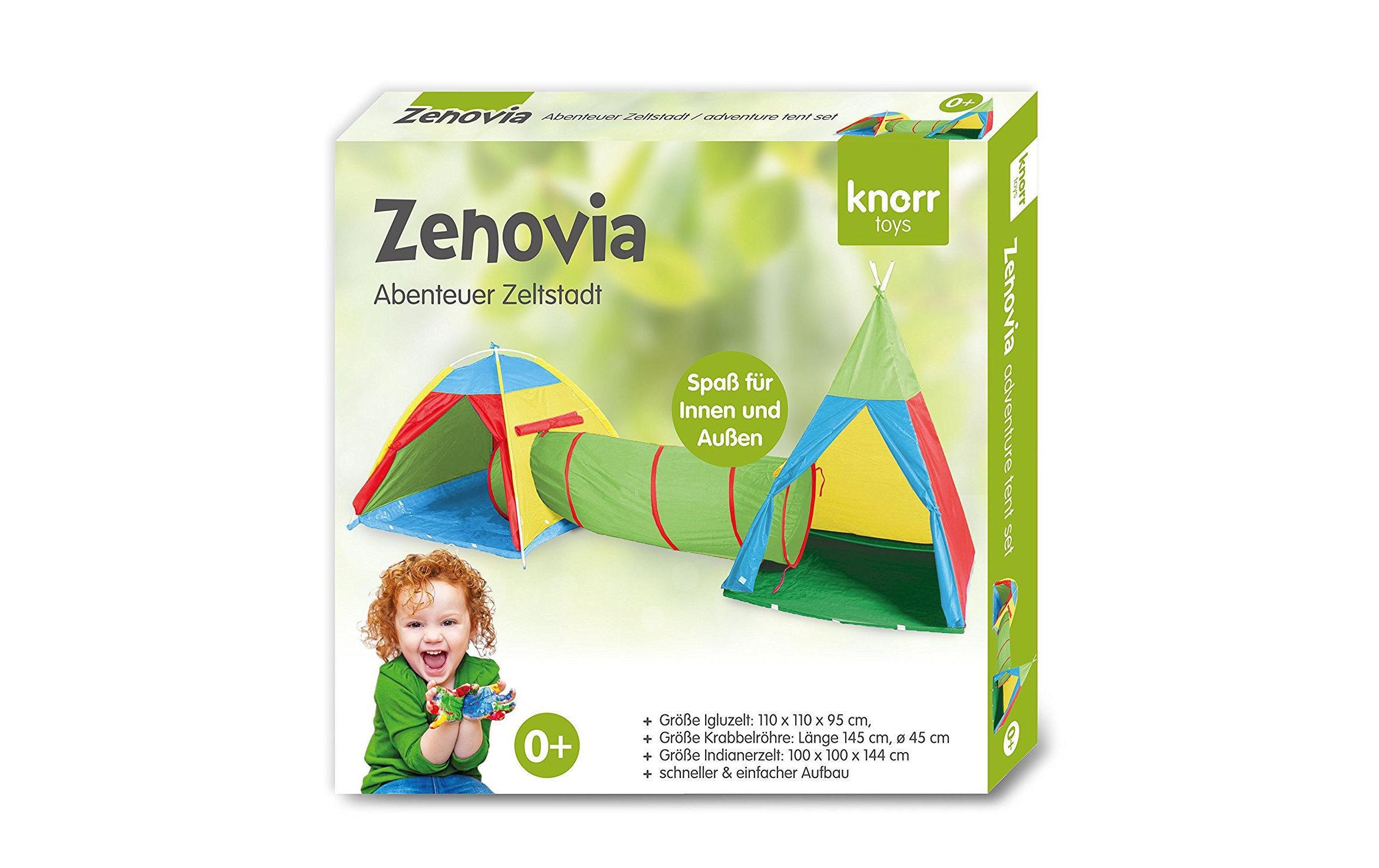 Knorrtoys® Spielzelt »Zeltstadt Zenovia«, mit Spieltunnel