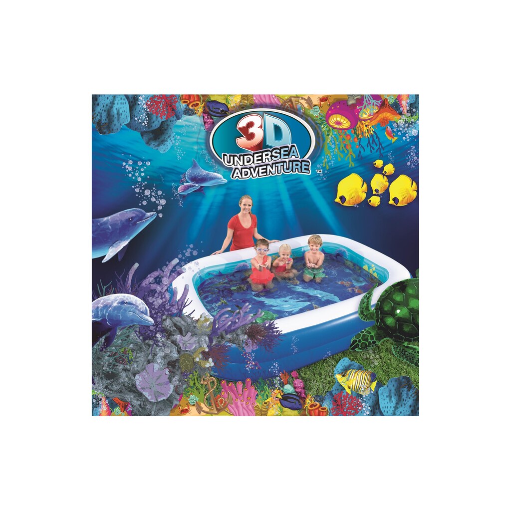 Bestway Planschbecken »3D Undersea Adventure Pool«