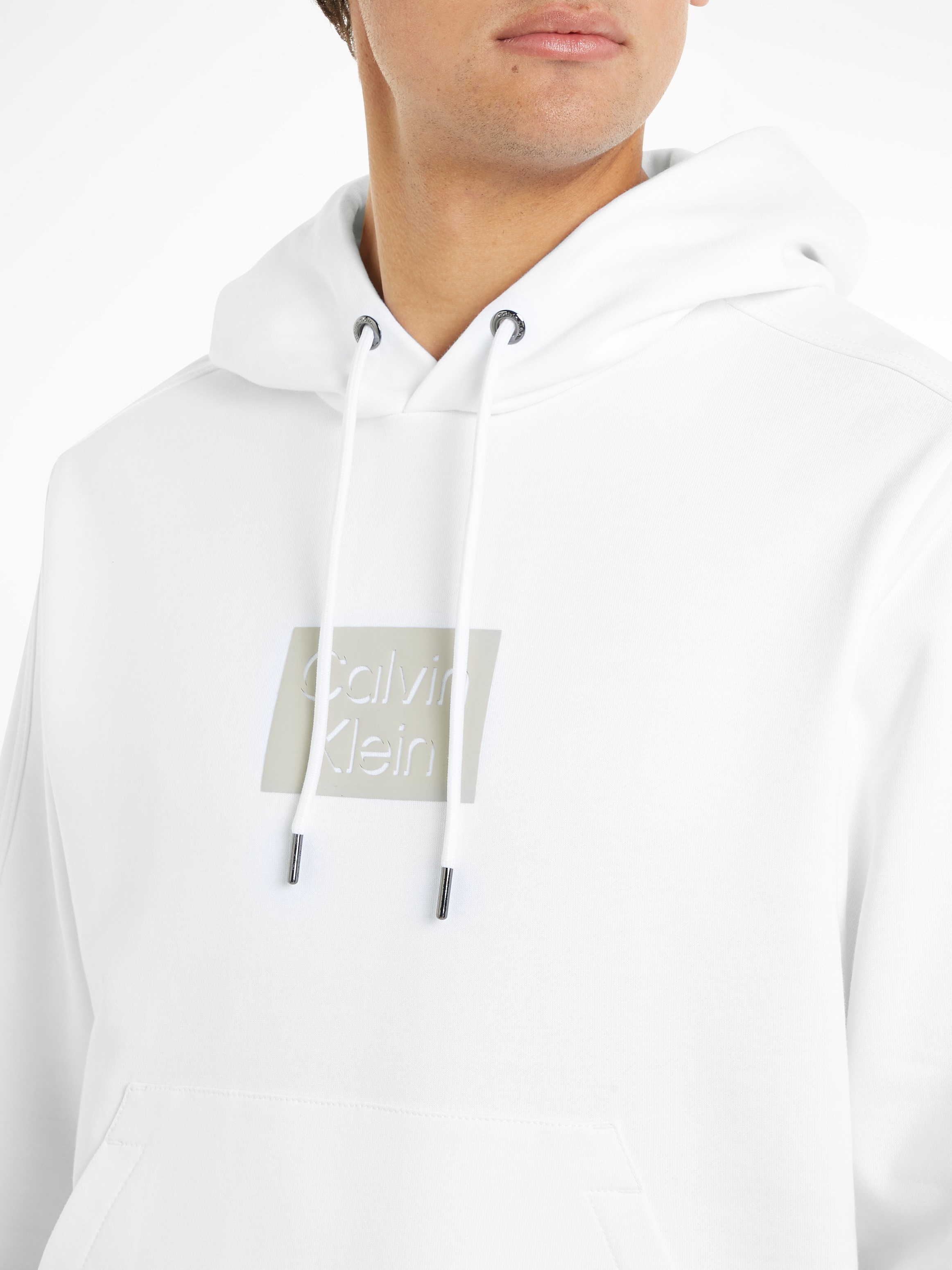 Calvin Klein Kapuzensweatshirt »CUT OUT SHADOW LOGO HOODIE«, mit Logodruck