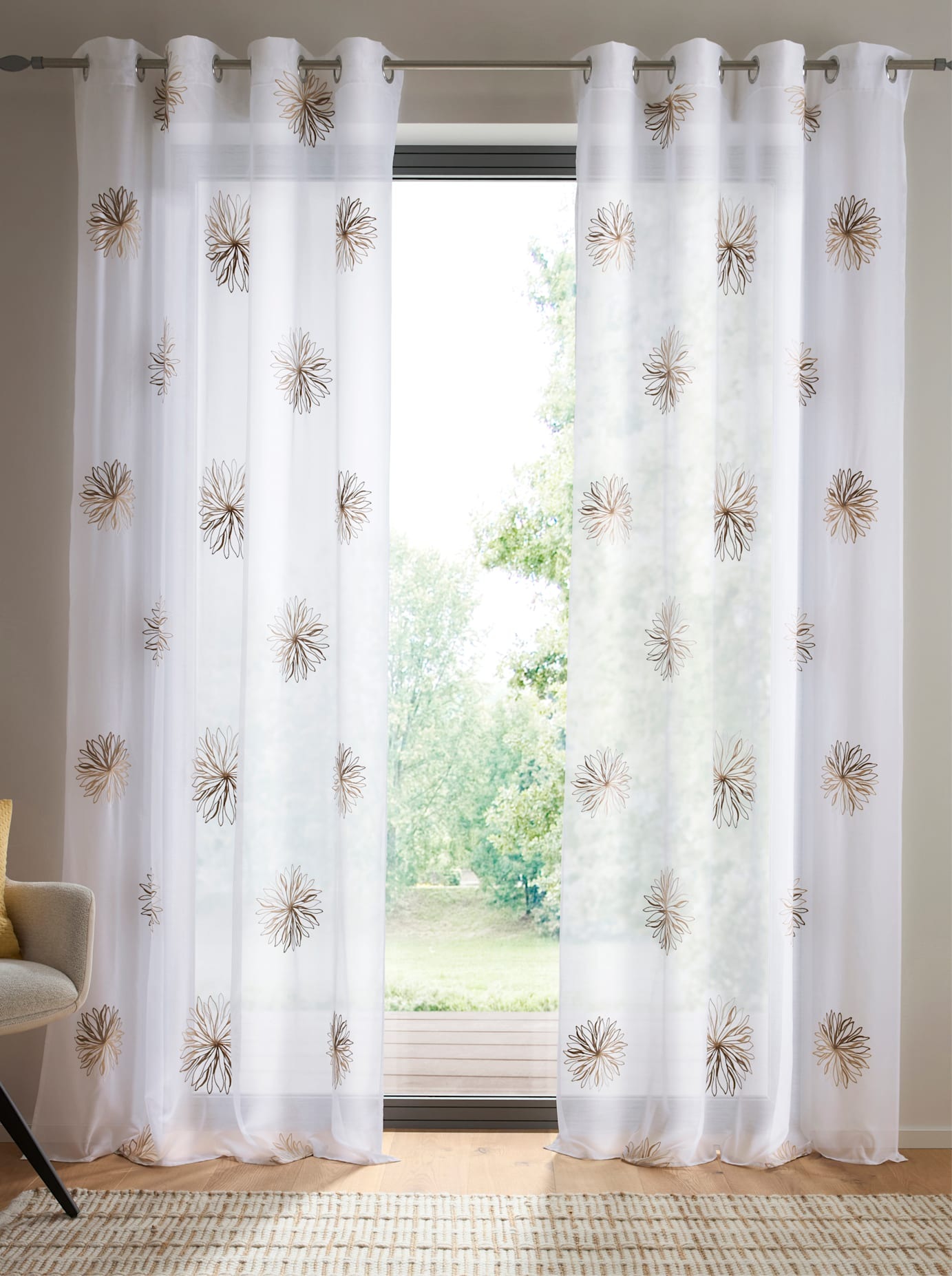 Decoratieve vitrage