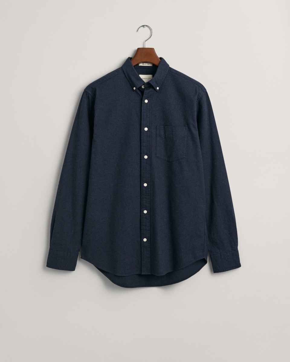 Gant Langarmhemd »REG FLANNEL MELANGE SHIRT«