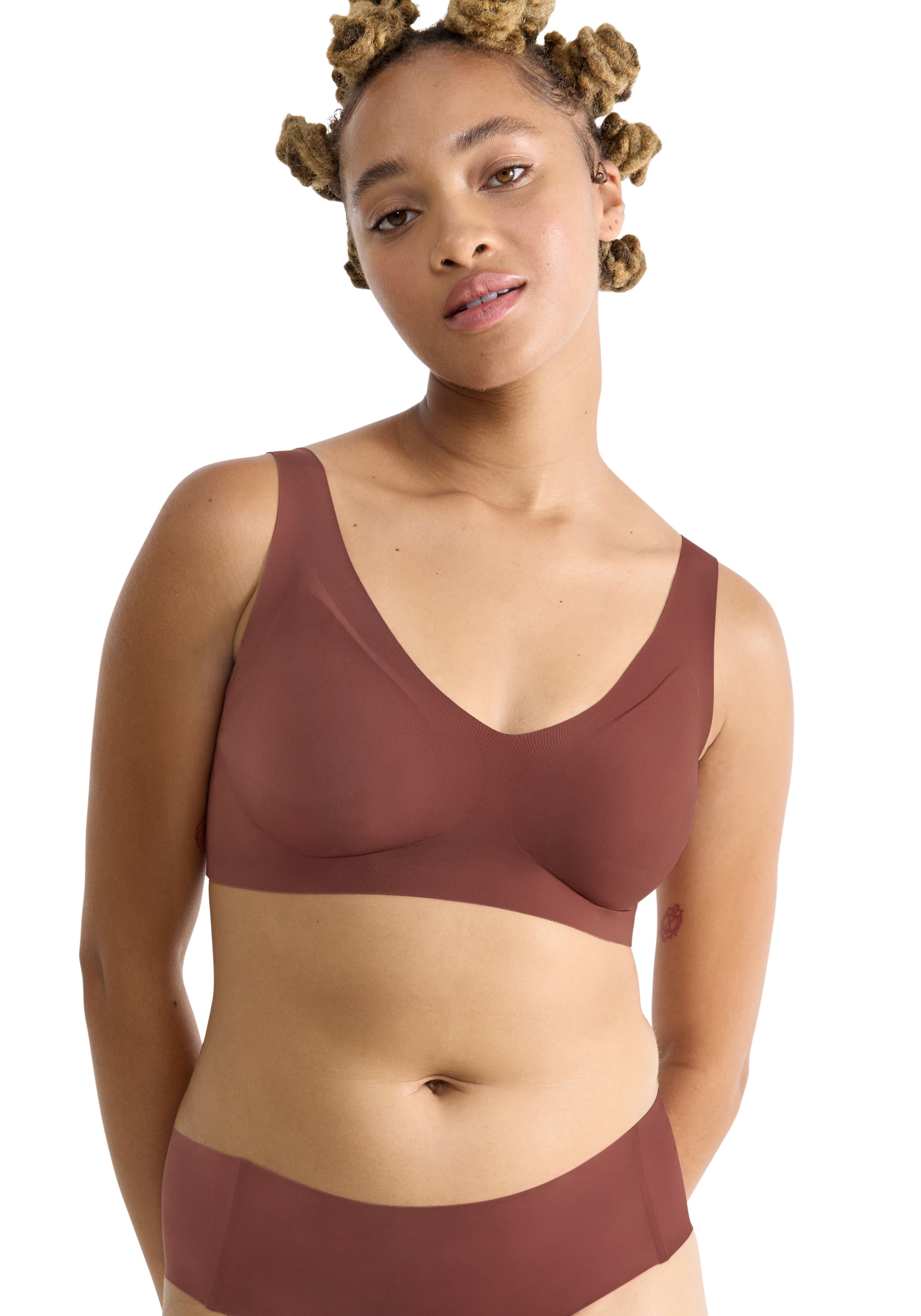 sloggi Bustier »ZERO Feel 2.0 Bralette«, nahtlos und unsichtbar