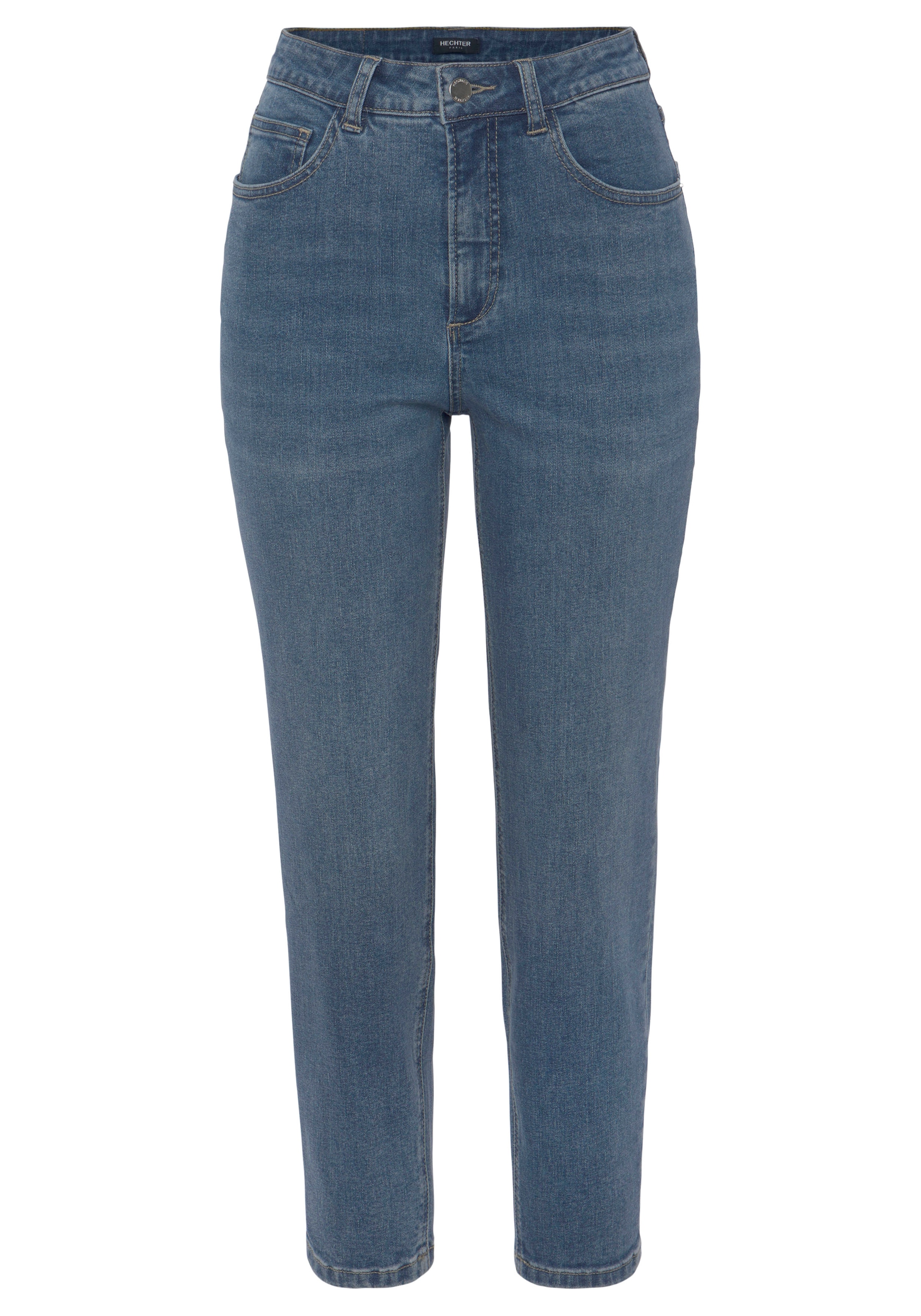 HECHTER PARIS Mom-Jeans, mit dezentem Used-Look