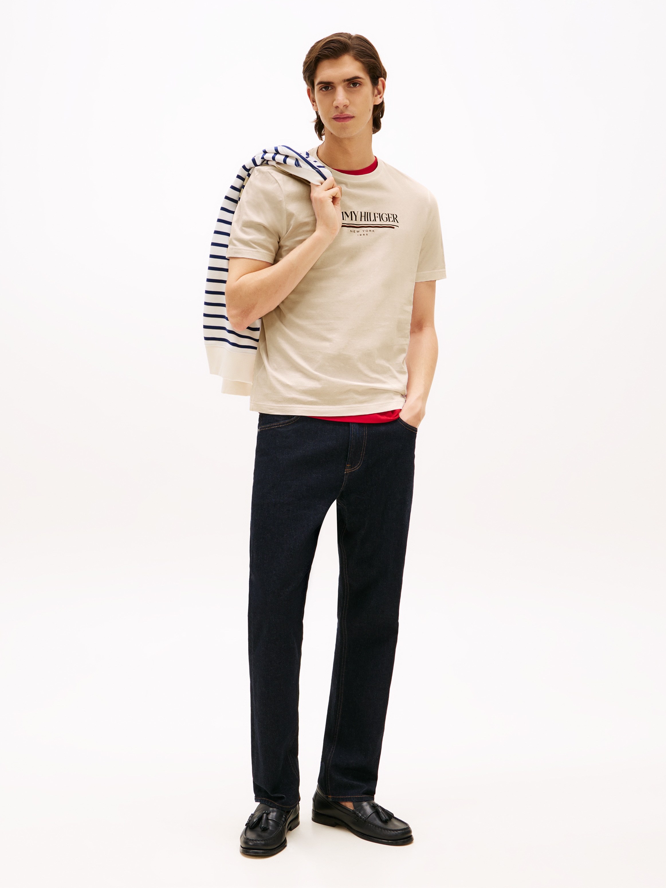 Tommy Hilfiger T-Shirt »BRAND LOVE HILFIGER TEE«