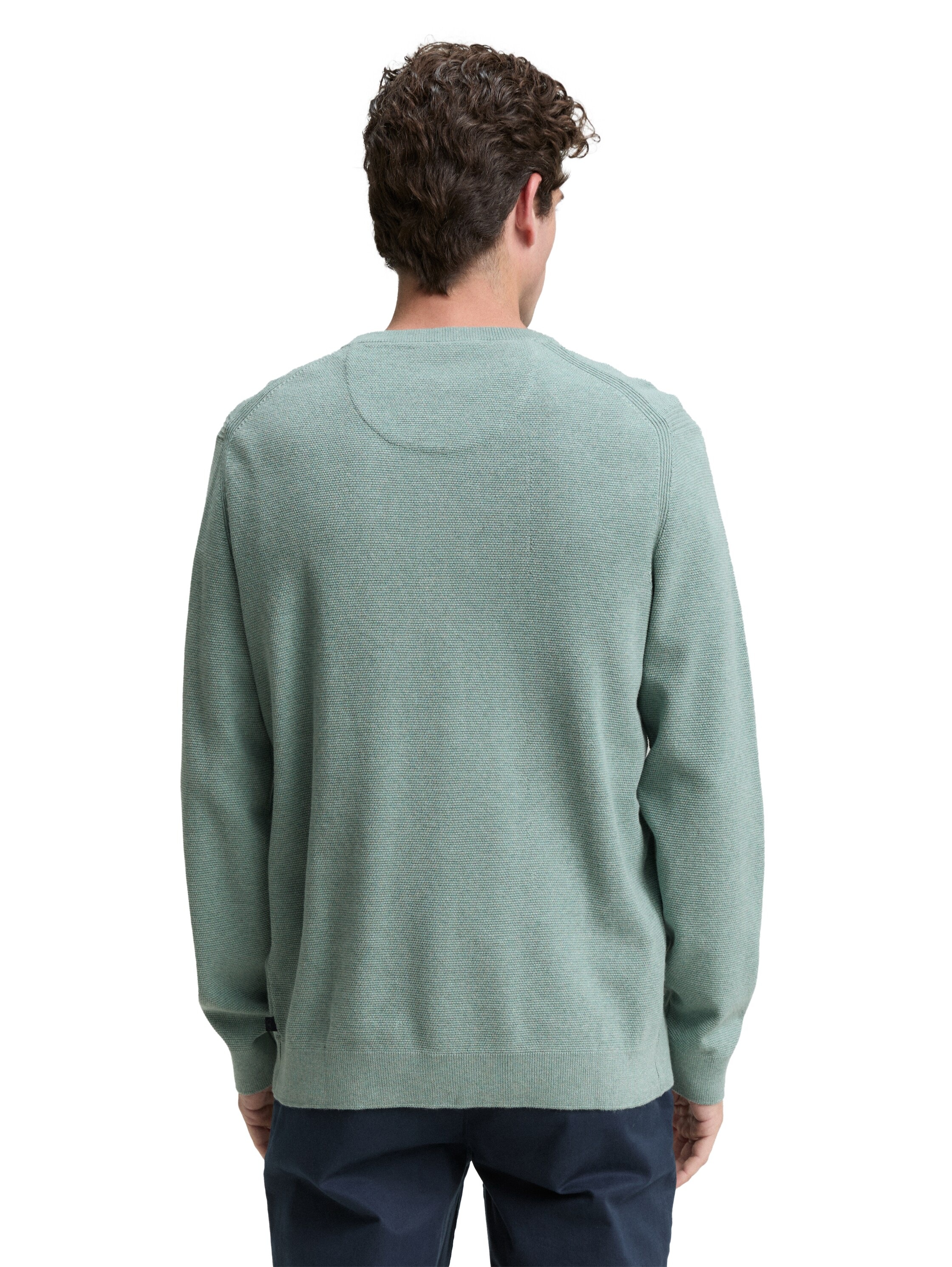 TOM TAILOR Strickpullover, mit Bündchen