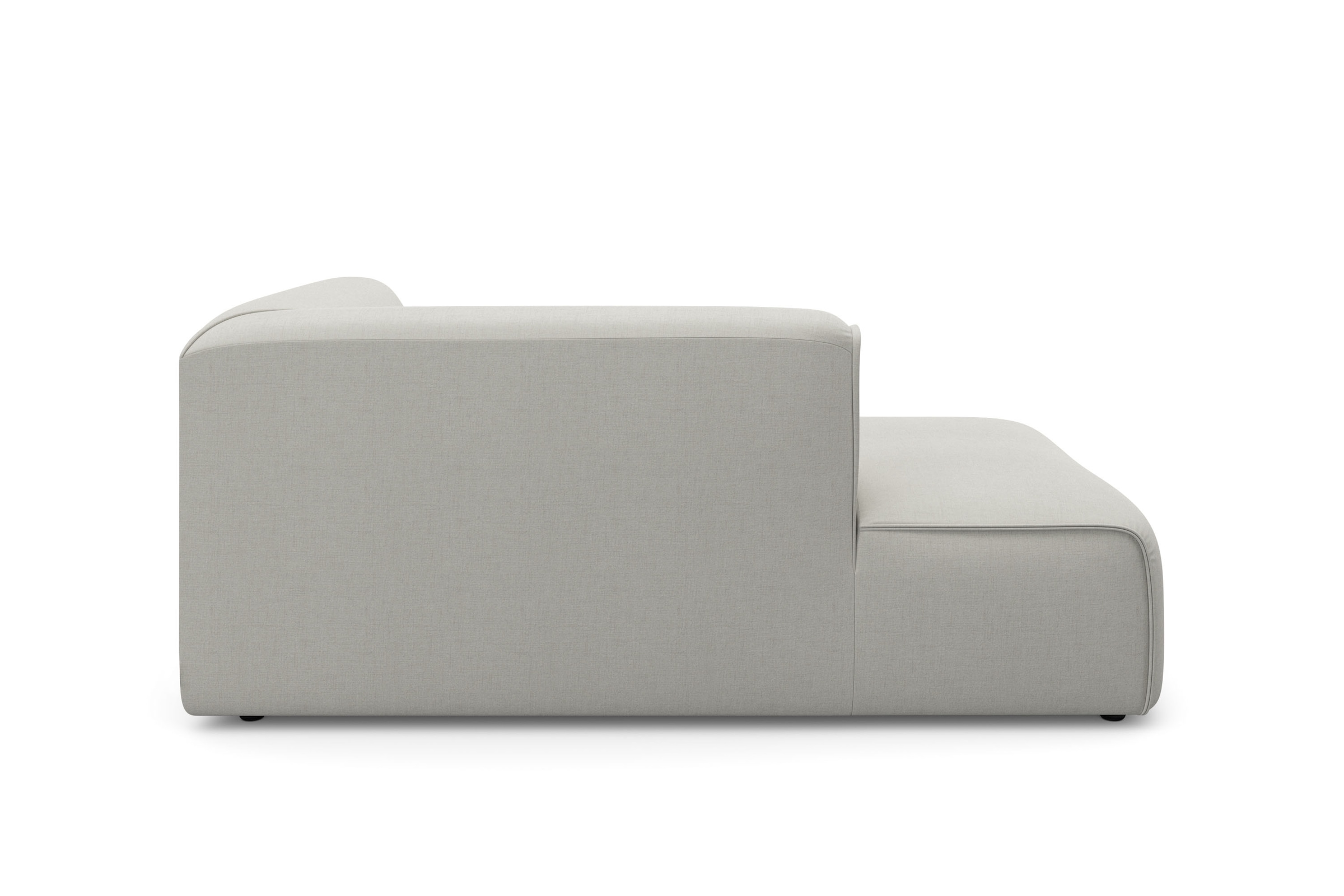 RAUM.ID Ottomane »Merid Chaiselongue, Masse B/T/H: 100/162/70 cm«, als Modul oder separat verwendbar, für individuelle Zusammenstellung
