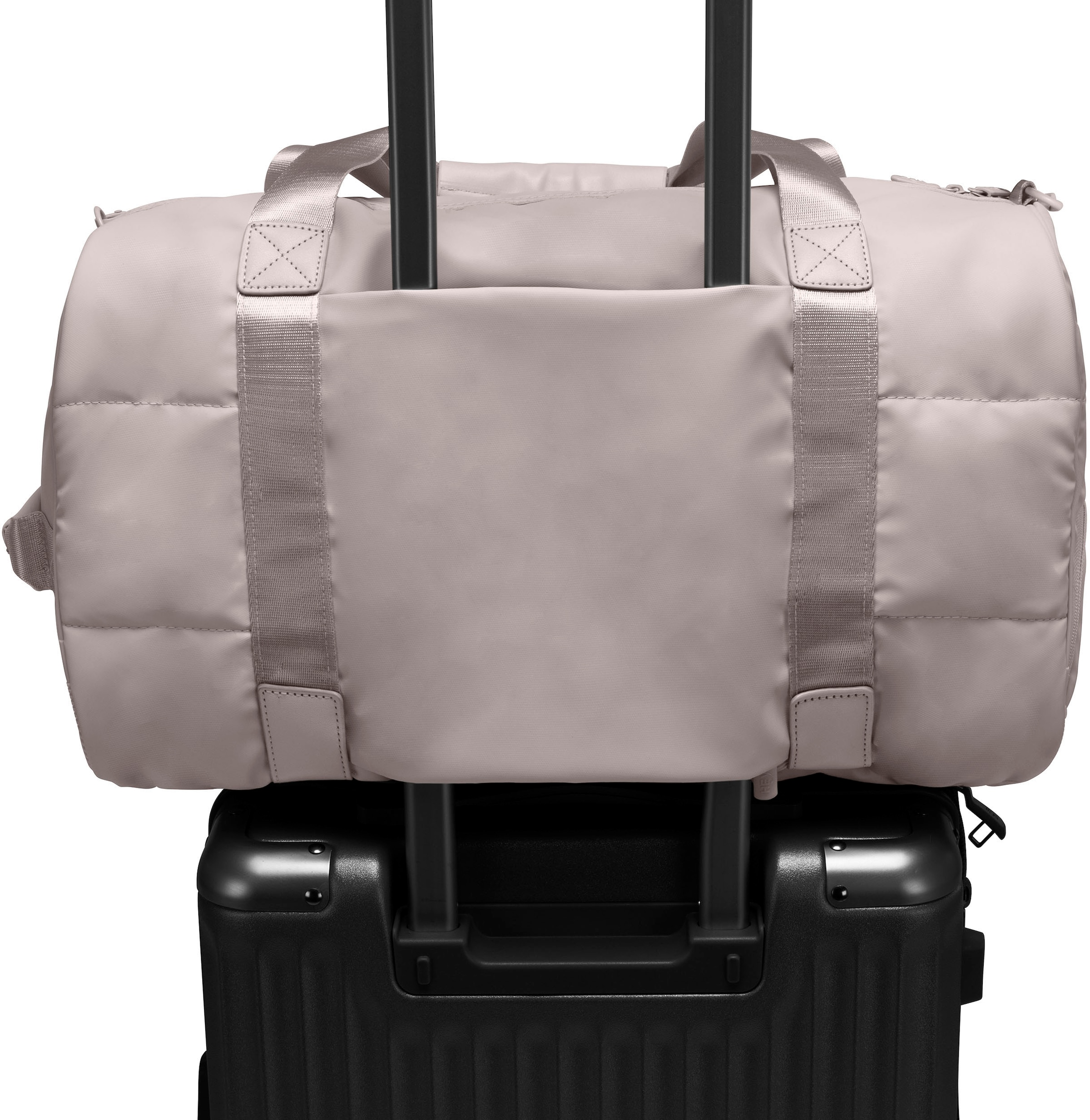 Heys Reisetasche »The Puffer Duffle Bag«, Weekender Duffle Bag Schuhfach Aufstecksystem